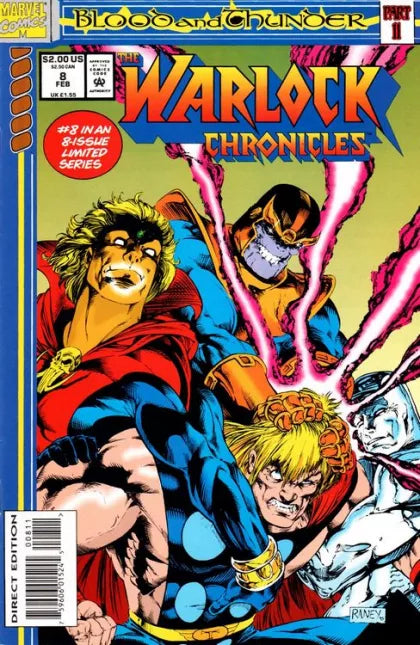 Warlock Chronicles #8 - VG/FN - Stock Photo