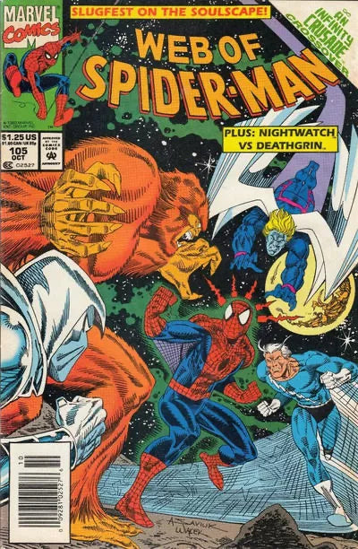 Web of Spider-Man, Vol. 1 #105B - VG/FN - Stock Photo