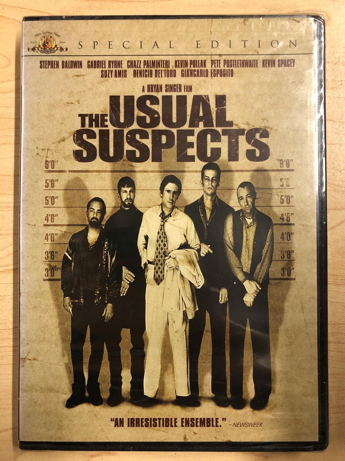 The Usual Suspects (DVD, 1995, Special Edition) - NEW25