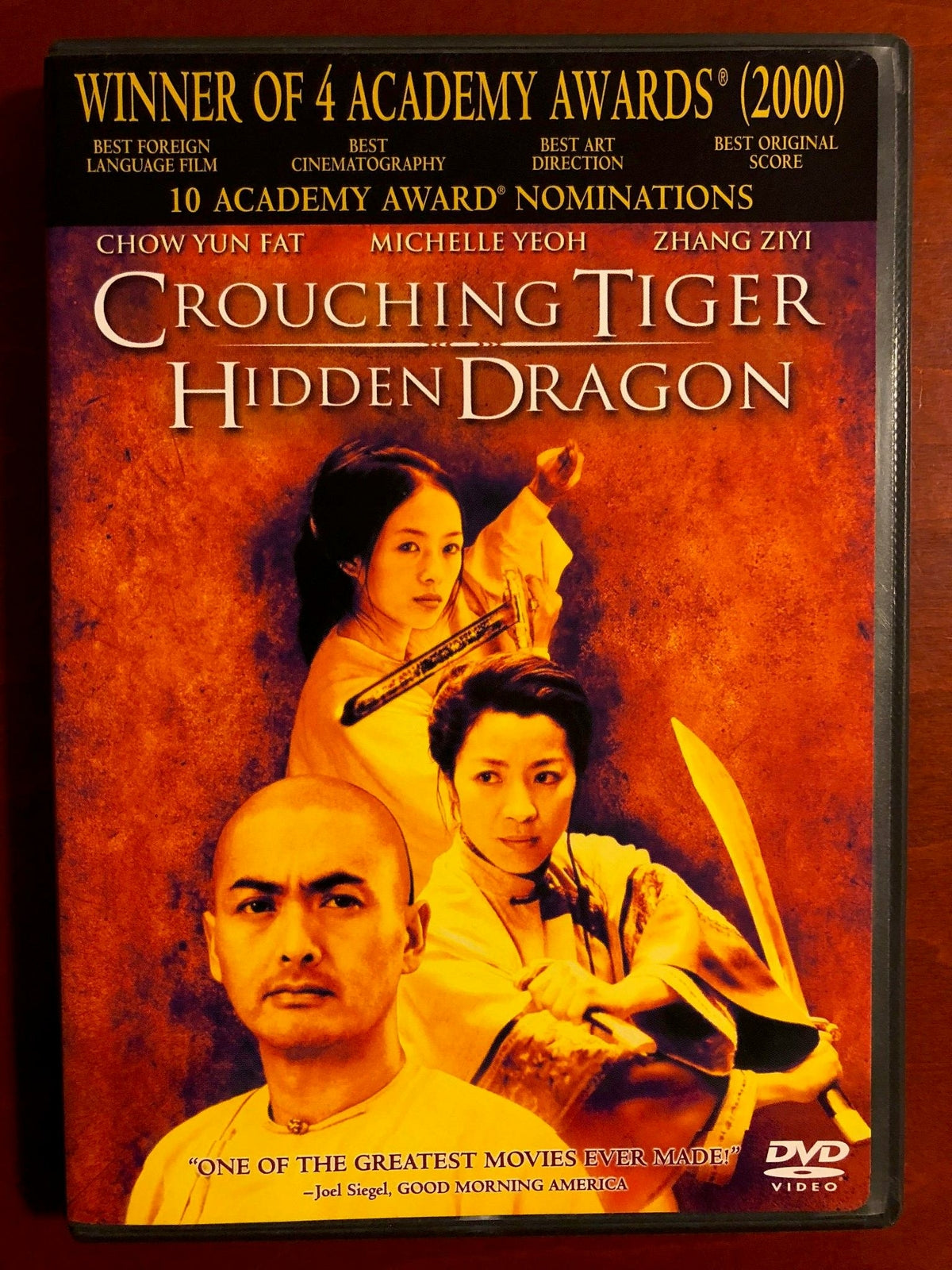 Crouching Tiger, Hidden Dragon (DVD, 2000) - J1231