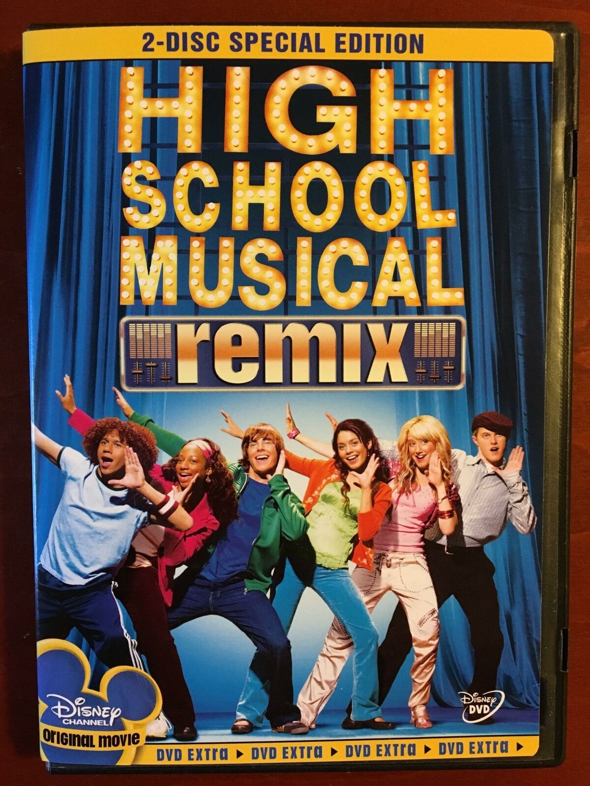 High School Musical (DVD, 2006, 2-Disc Set, Remix Edition, Disney) - L03