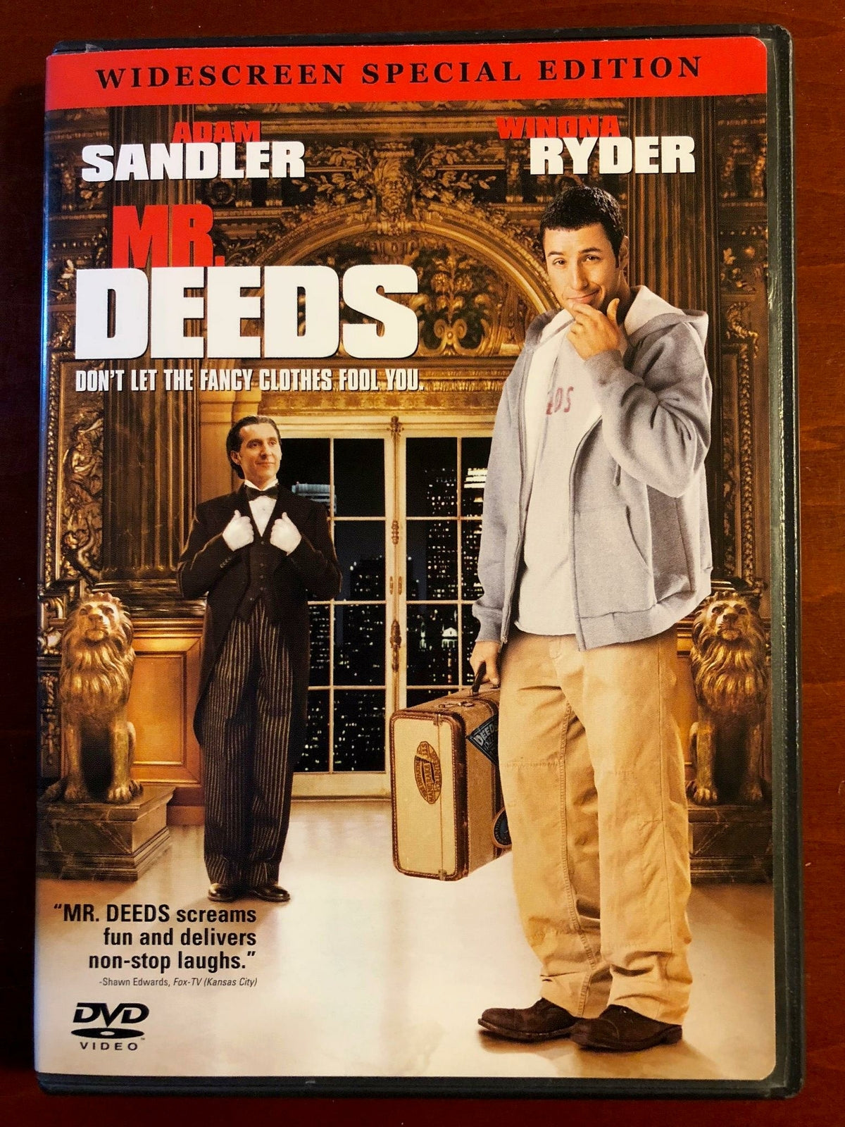 Mr. Deeds (DVD, 2002, Special Edition - Widescreen) - K9