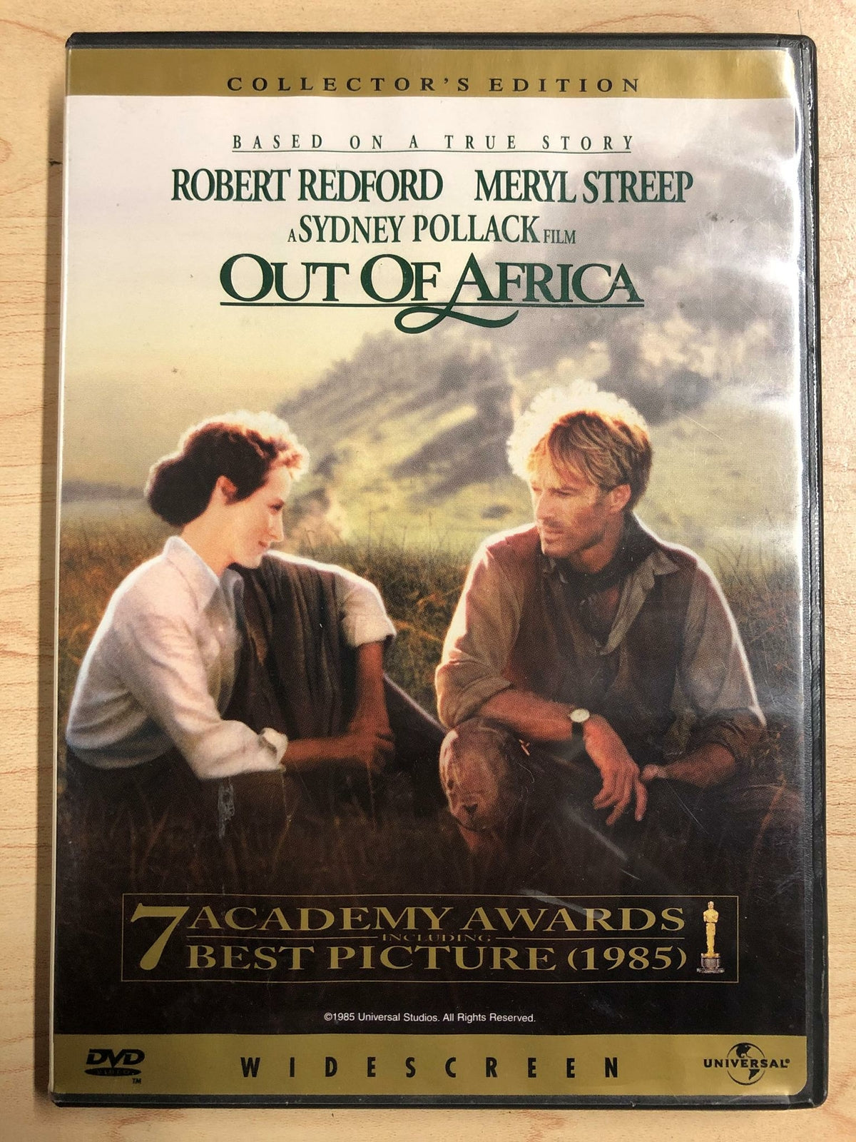 Out of Africa (DVD, 1985, Collectors Edition, Widescreen) - L05