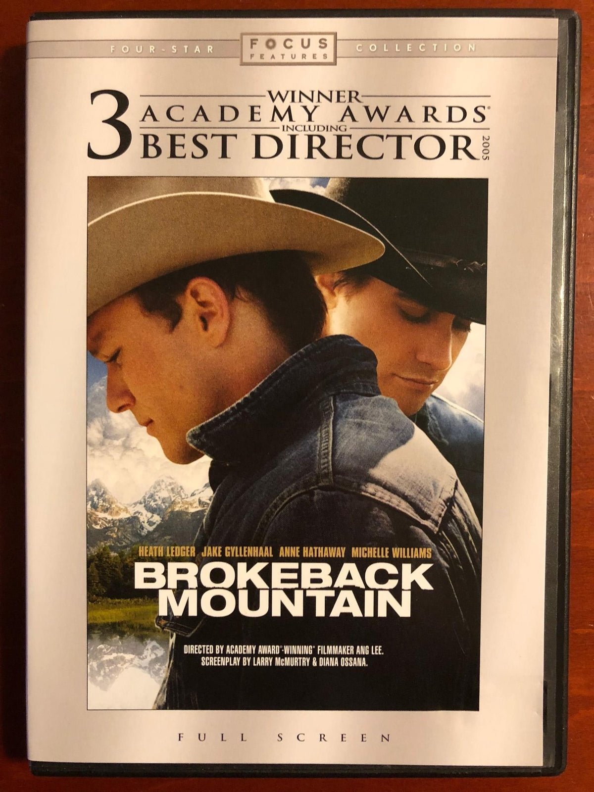 Brokeback Mountain (DVD, 2005, Full Frame) - L05