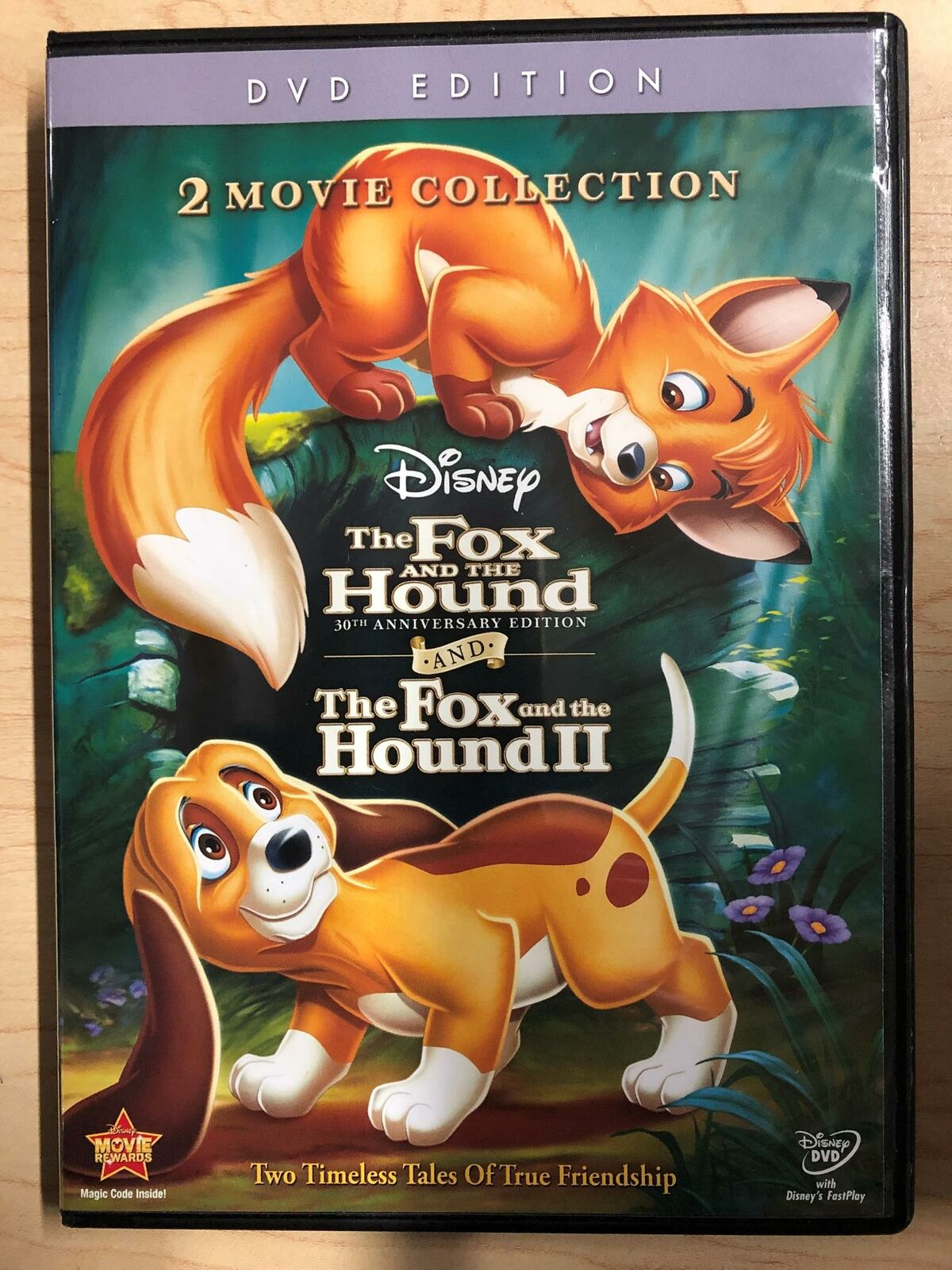 The Fox and the Hound - The Fox and the Hound II (DVD, Disney, 2-film) - K6