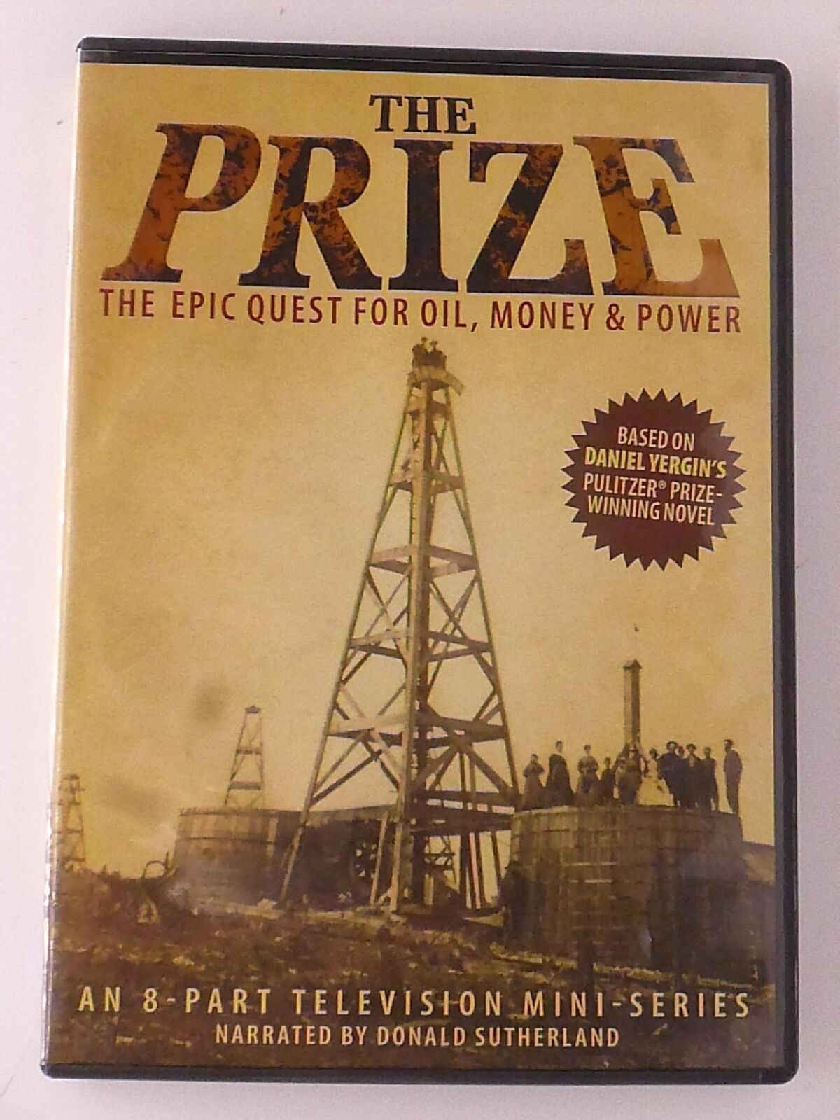 The Prize - The Epic Quest for Oil, Money and Power (DVD, 1992, 8-part) - K7