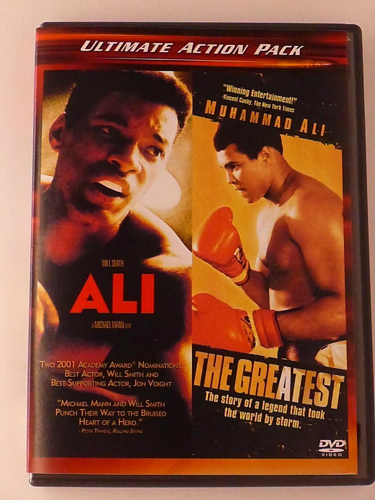 Ali - The Greatest (DVD, double feature) - K8