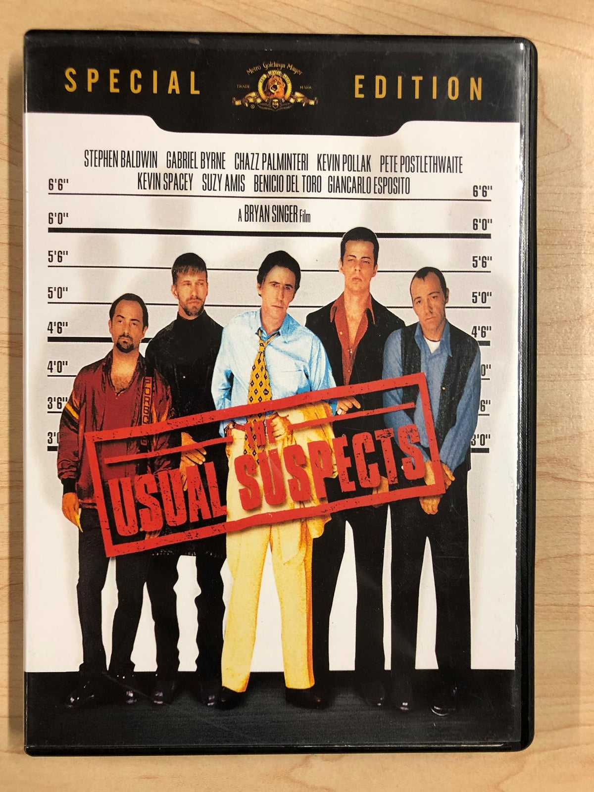 The Usual Suspects (DVD, 1995, Special Edition) - L04