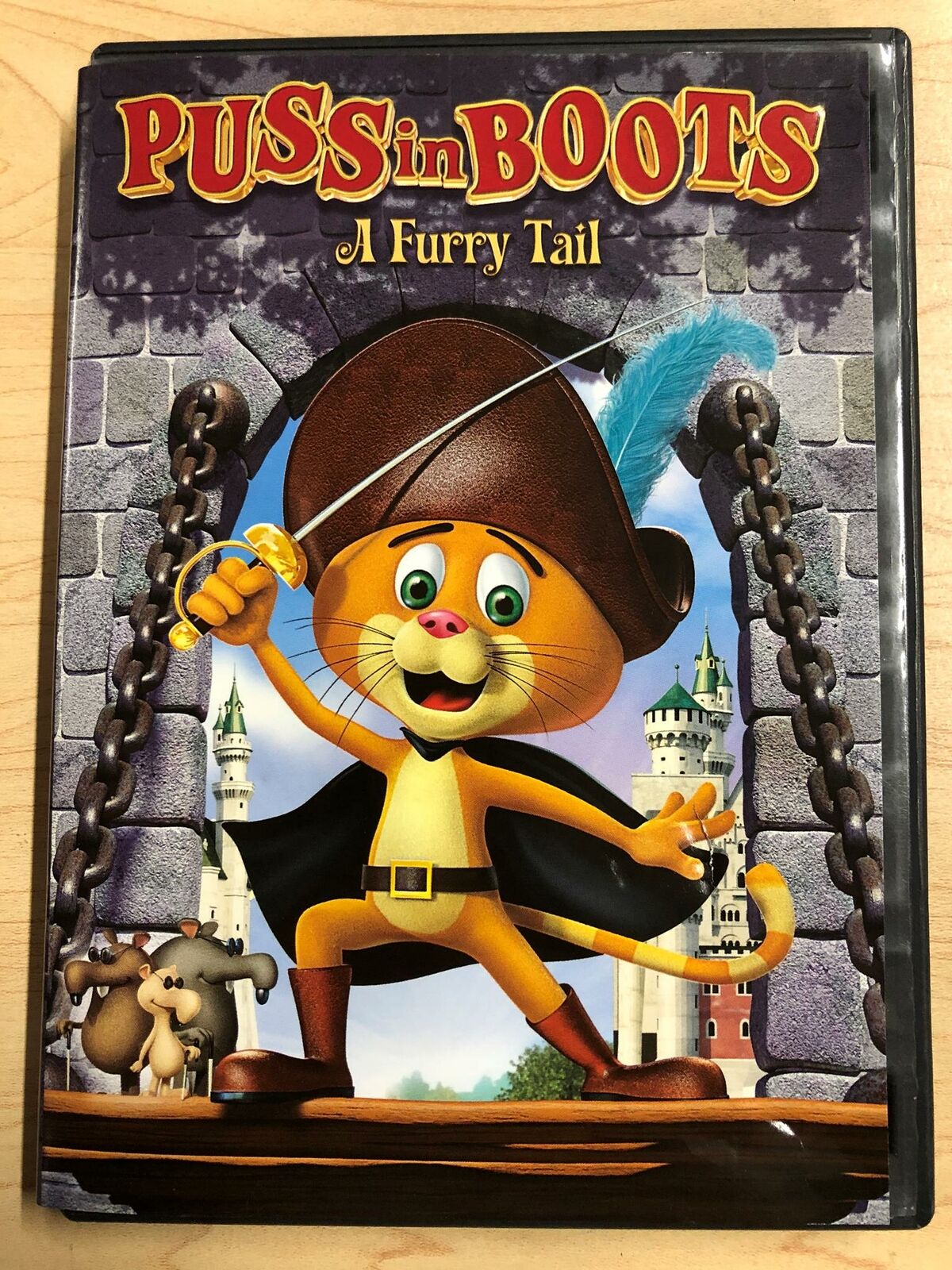 Puss in Boots - A Furry Tail (DVD, 2011, Animated) - L02