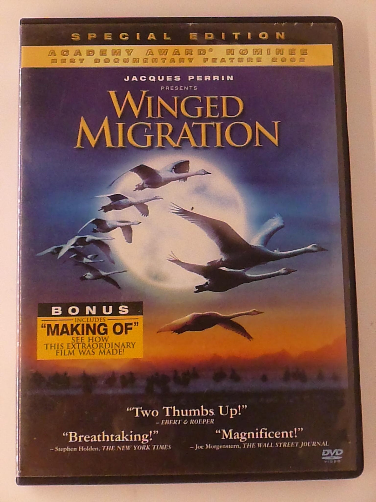 Winged Migration (DVD, Special Edition, 2002) - K9