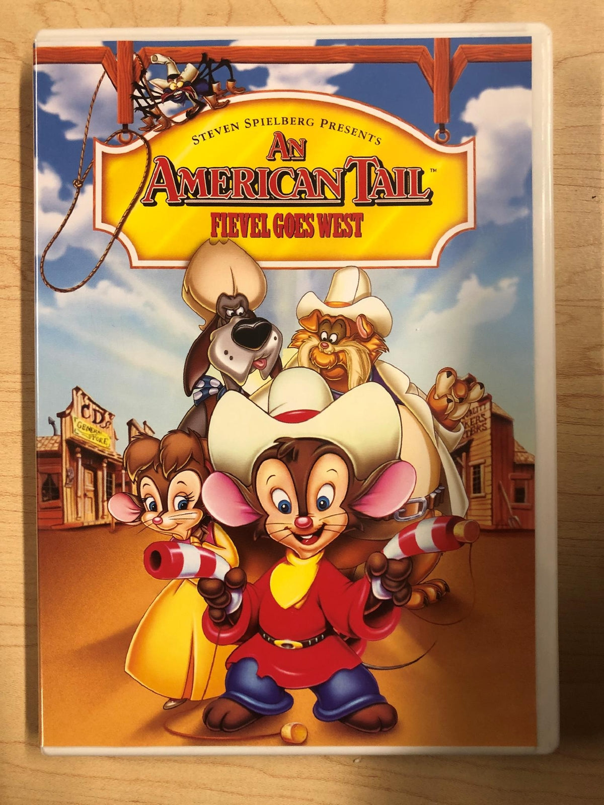 An American Tail - Fievel Goes West (DVD, 1991) - K8