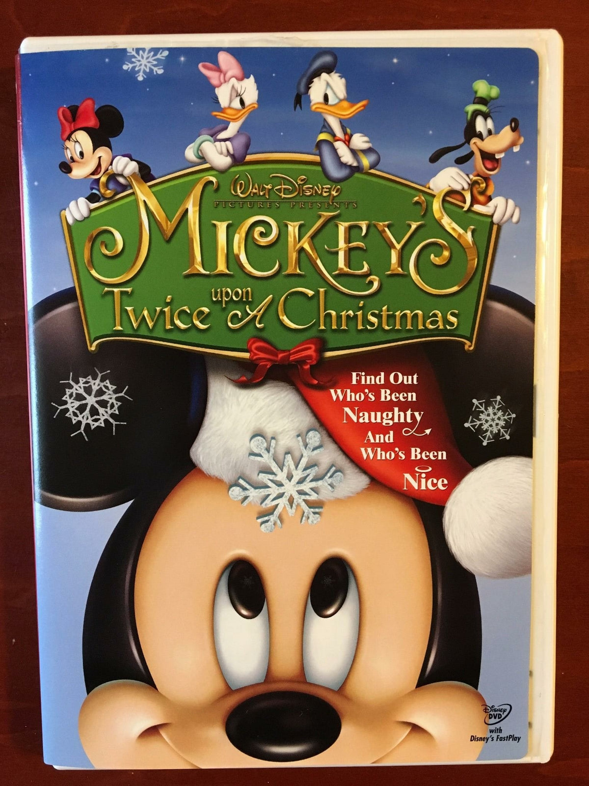 Mickeys Twice Upon A Christmas (DVD, 2004, Disney) - L02