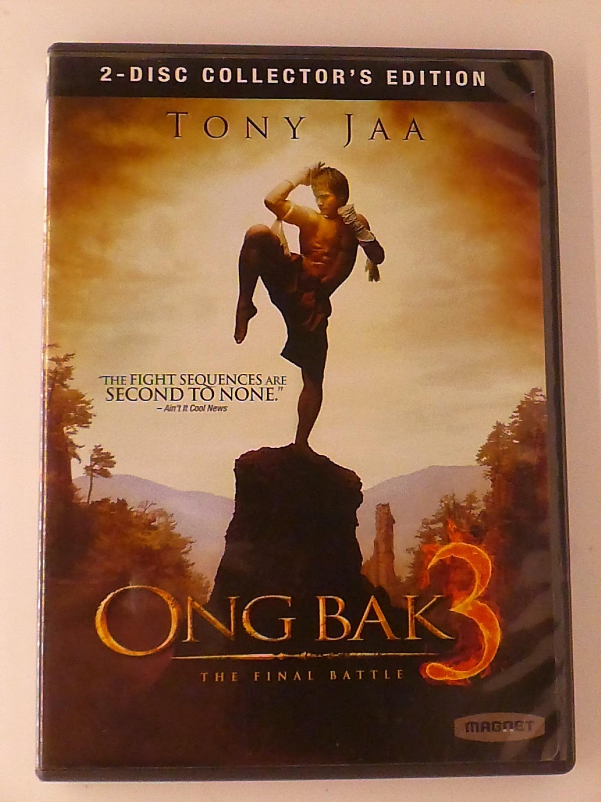 Ong Bak 3 (DVD, 2-disc Collectors Edition, 2010) - K9