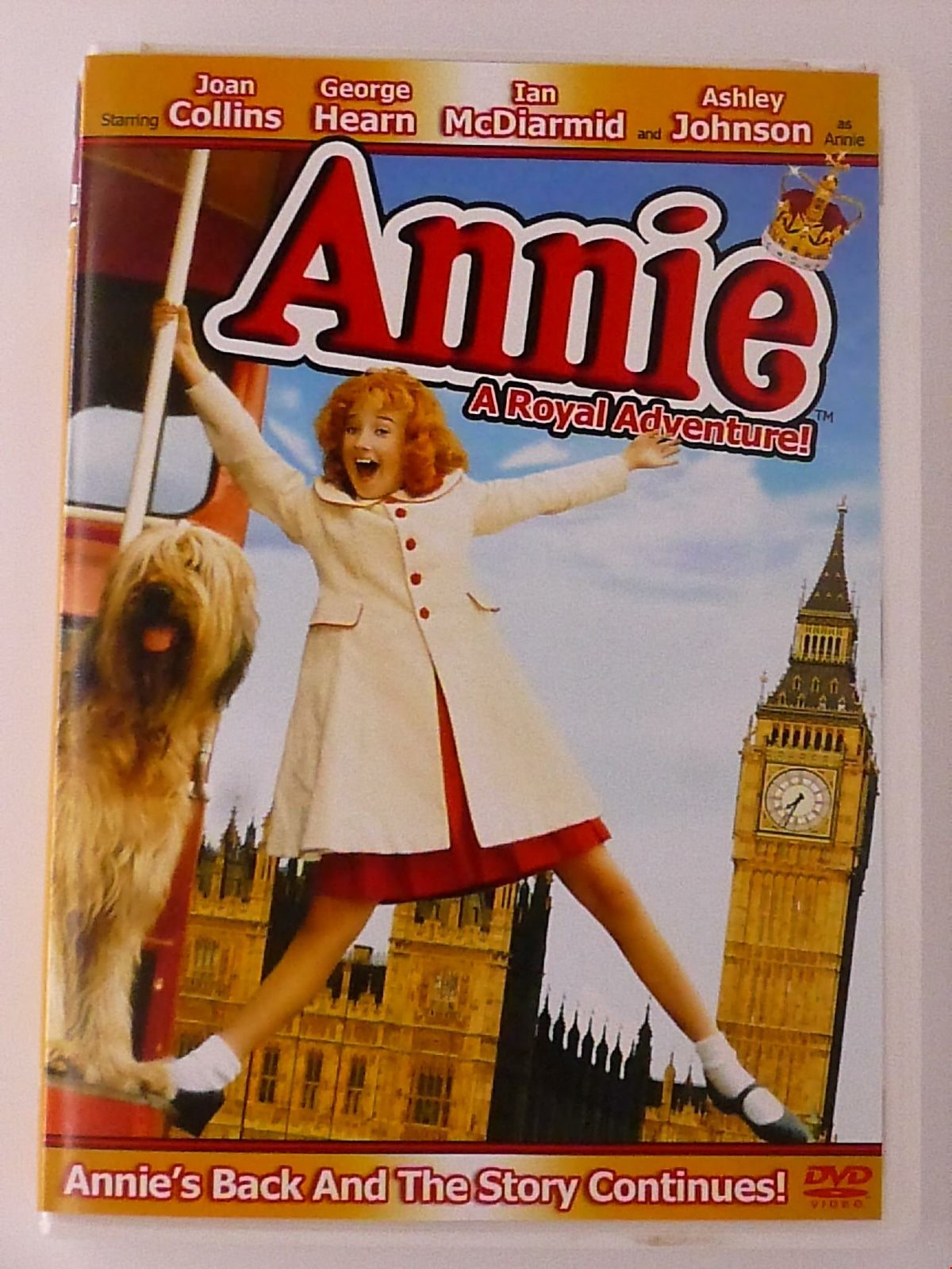 Annie A Royal Adventure (DVD, 1995) - L04