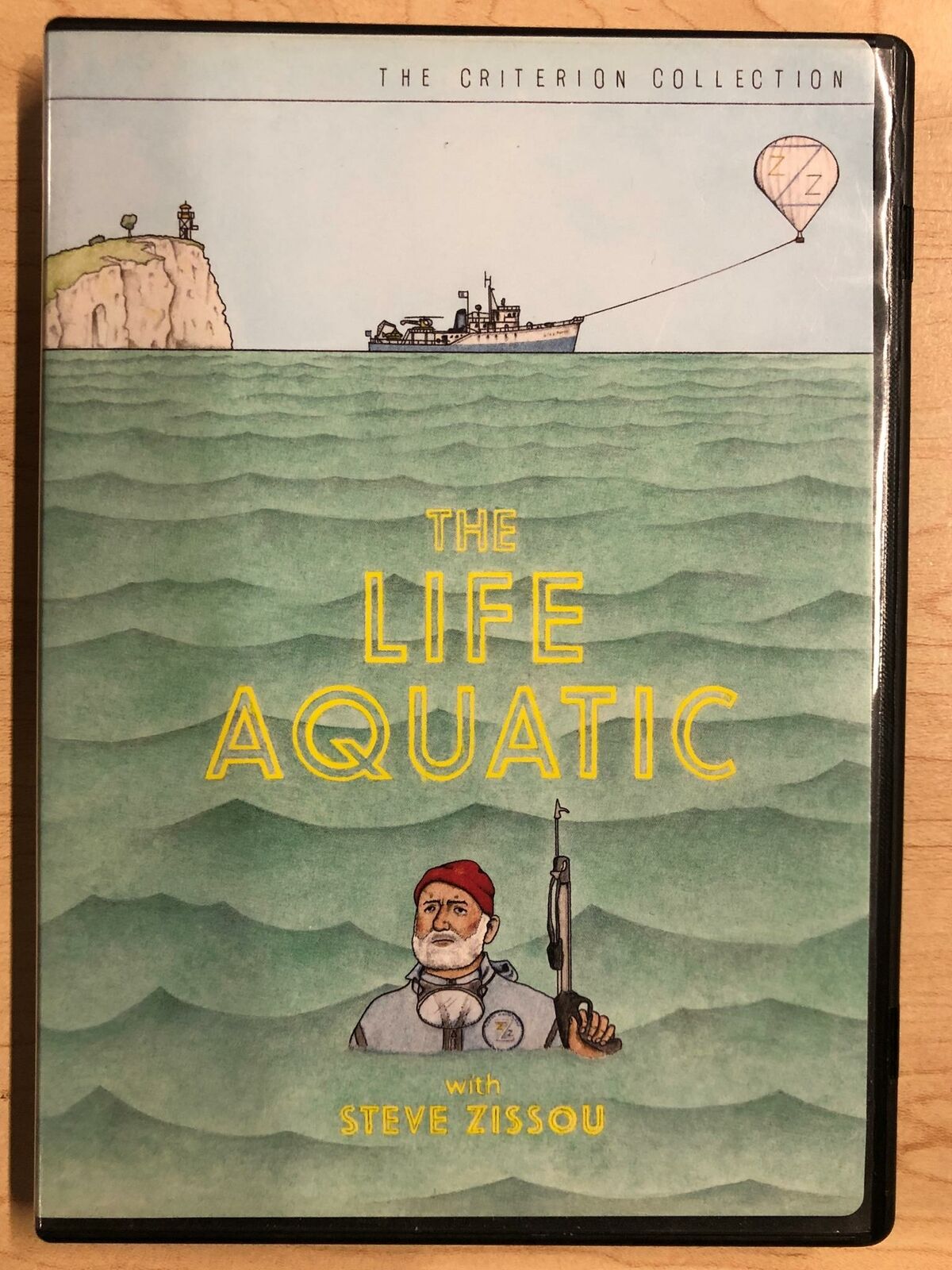 The Life Aquatic with Steve Zissou (DVD, 2004, Criterion Collection) - K10