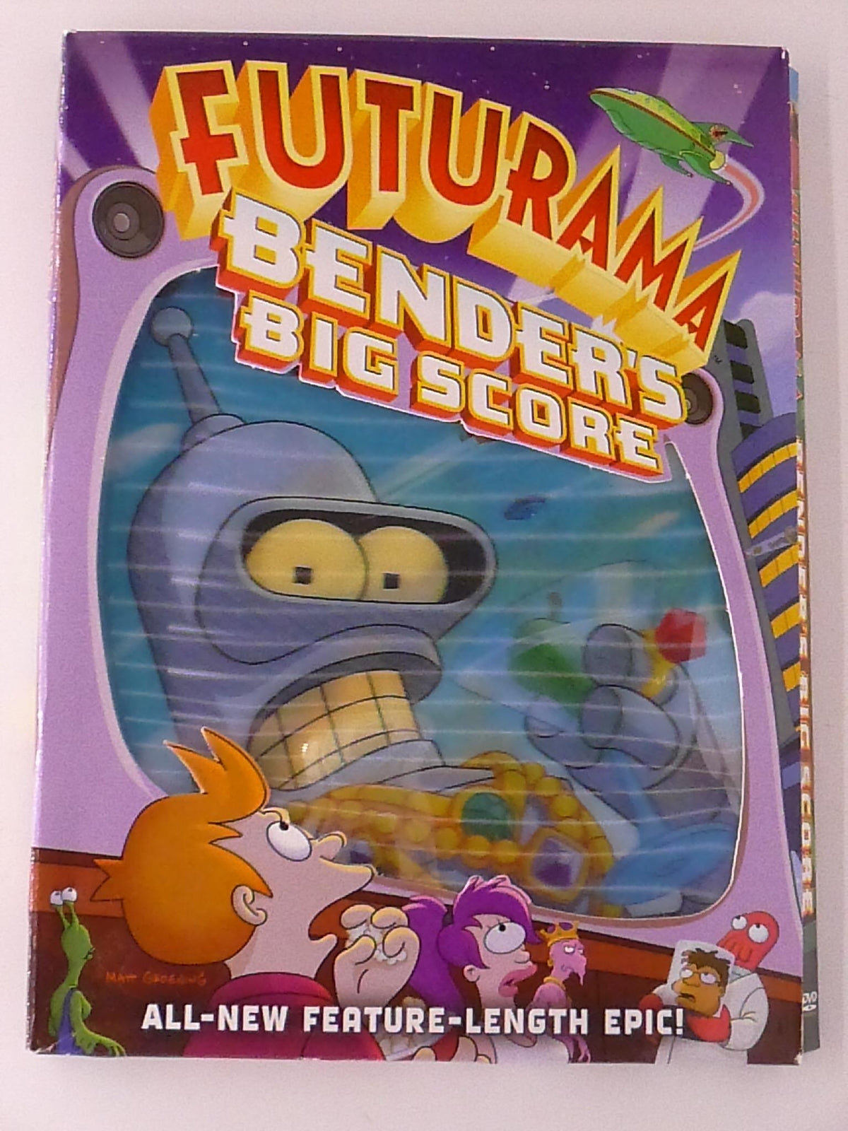 Futurama Benders Big Score (DVD, 2007) - K8