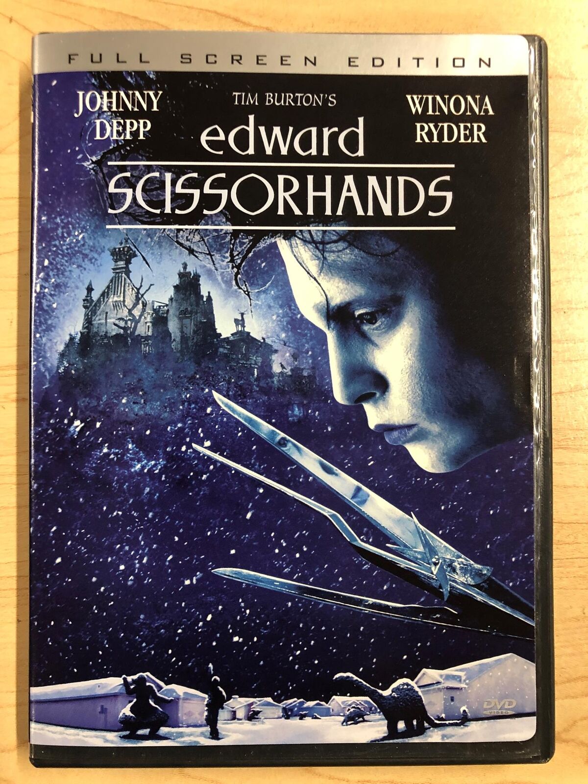 Edward Scissorhands (DVD, Full Screen, 1990) - L05