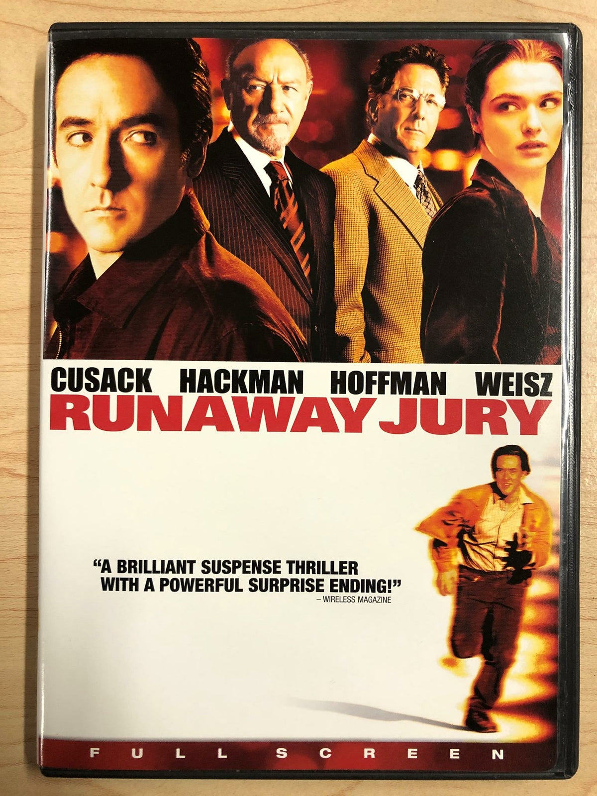 Runaway Jury (DVD, 2003, Full Screen) - L04