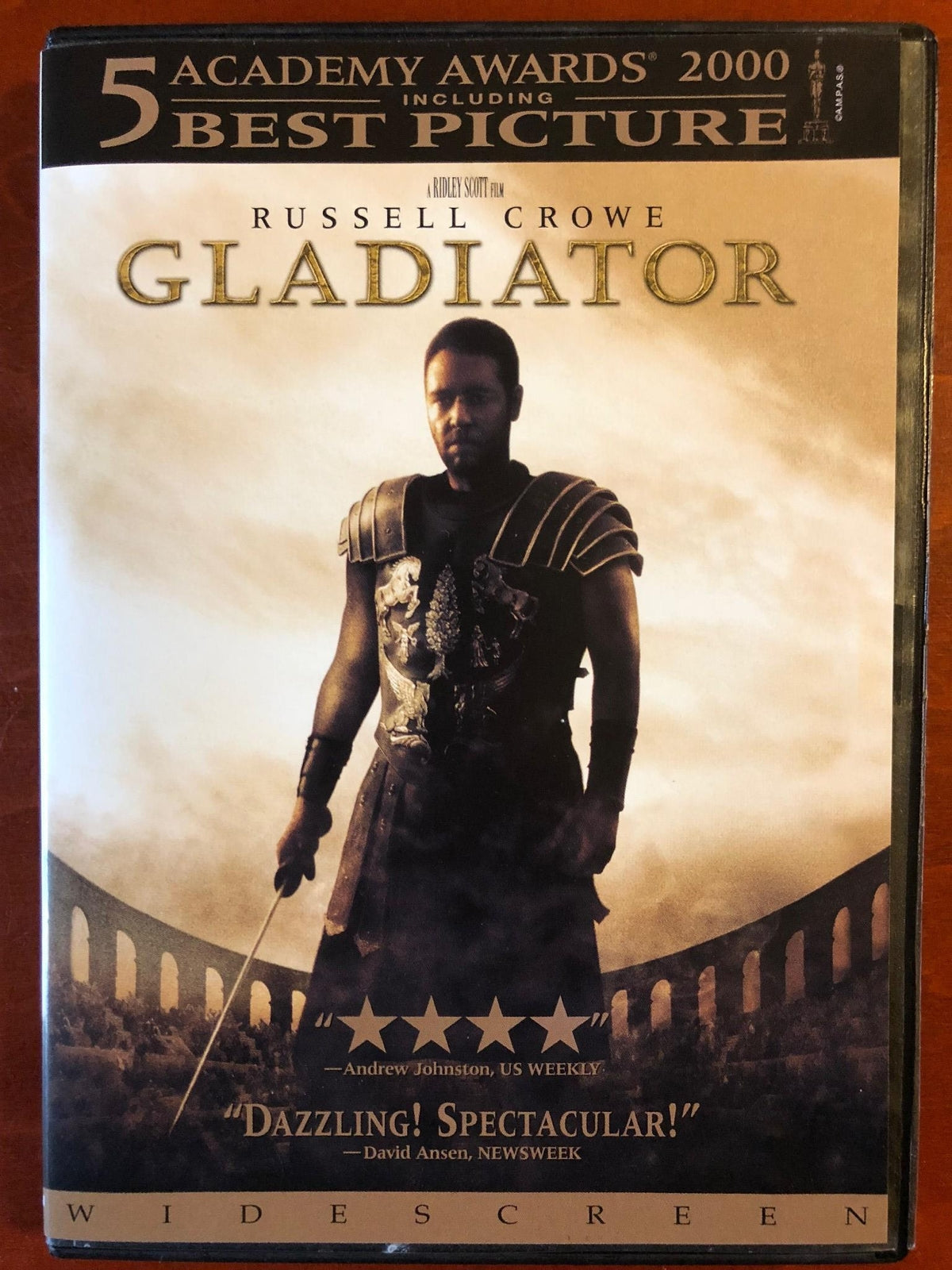 Gladiator (DVD, 2000, Widescreen) - K10