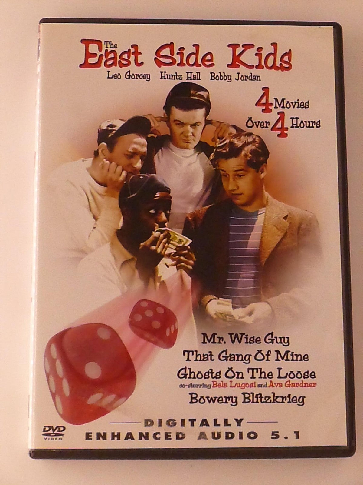 The East Side Kids - Mr. Wise Guy, That Gang of Mine, Ghost.. (DVD, 4-film) - K9