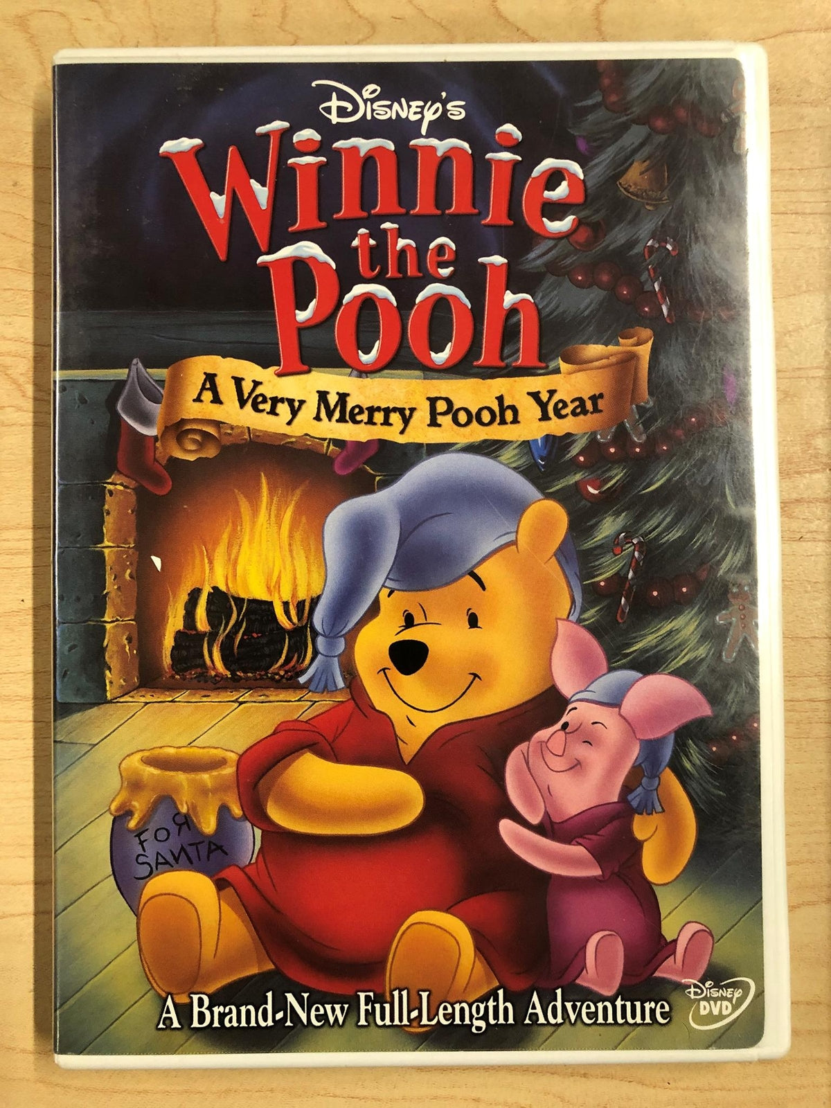 Winnie the Pooh - A Very Merry Pooh Year (DVD, 2002, Disney, Christmas) - L05