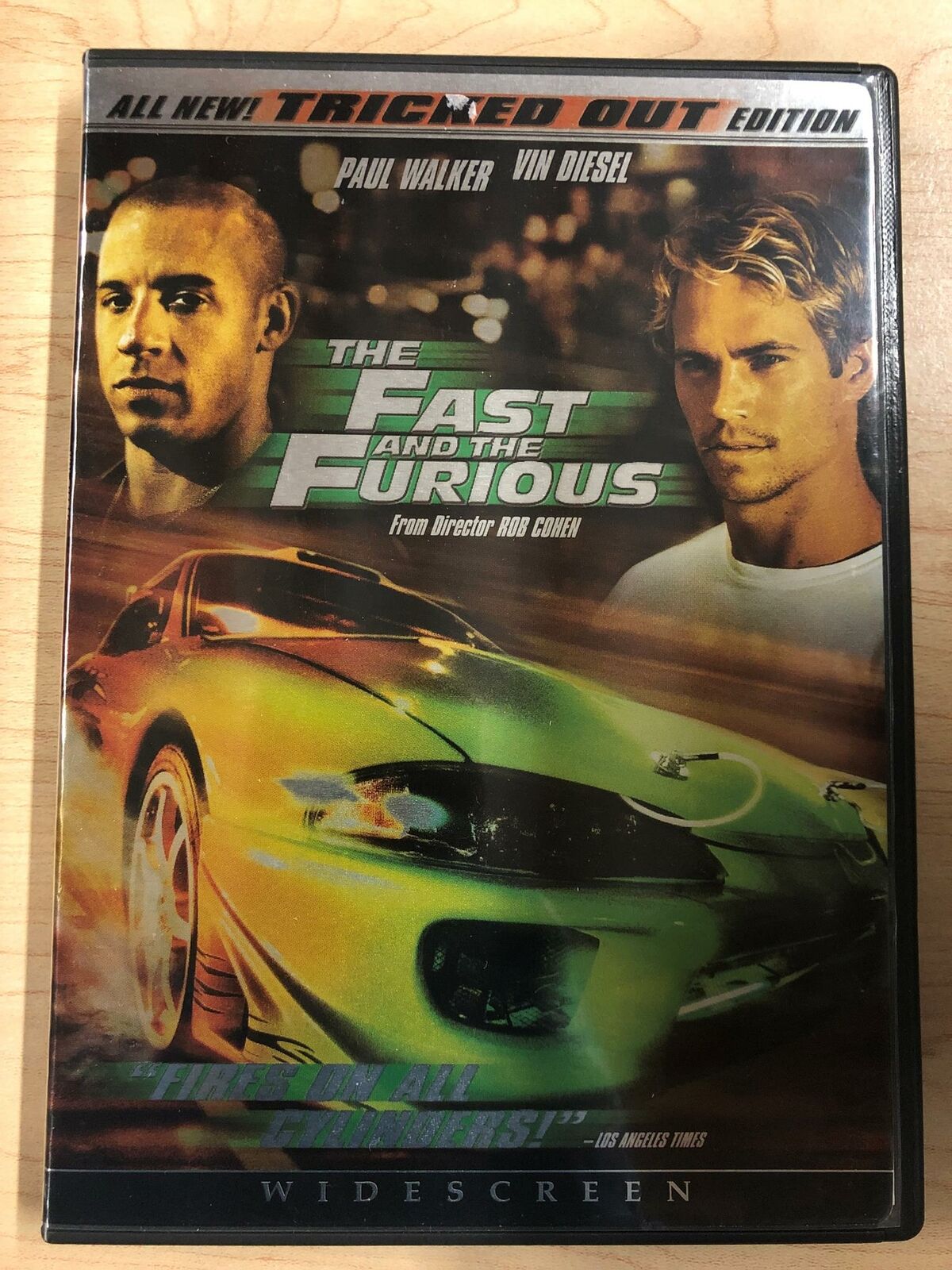The Fast and the Furious (DVD, 2001, Tricked Out Edition Widescreen) - K8