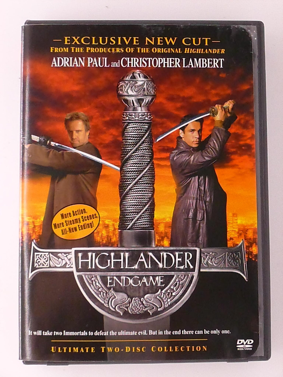 Highlander Endgame (DVD, Widescreen, Ultimate 2-Disc Collection, 2000) - K9