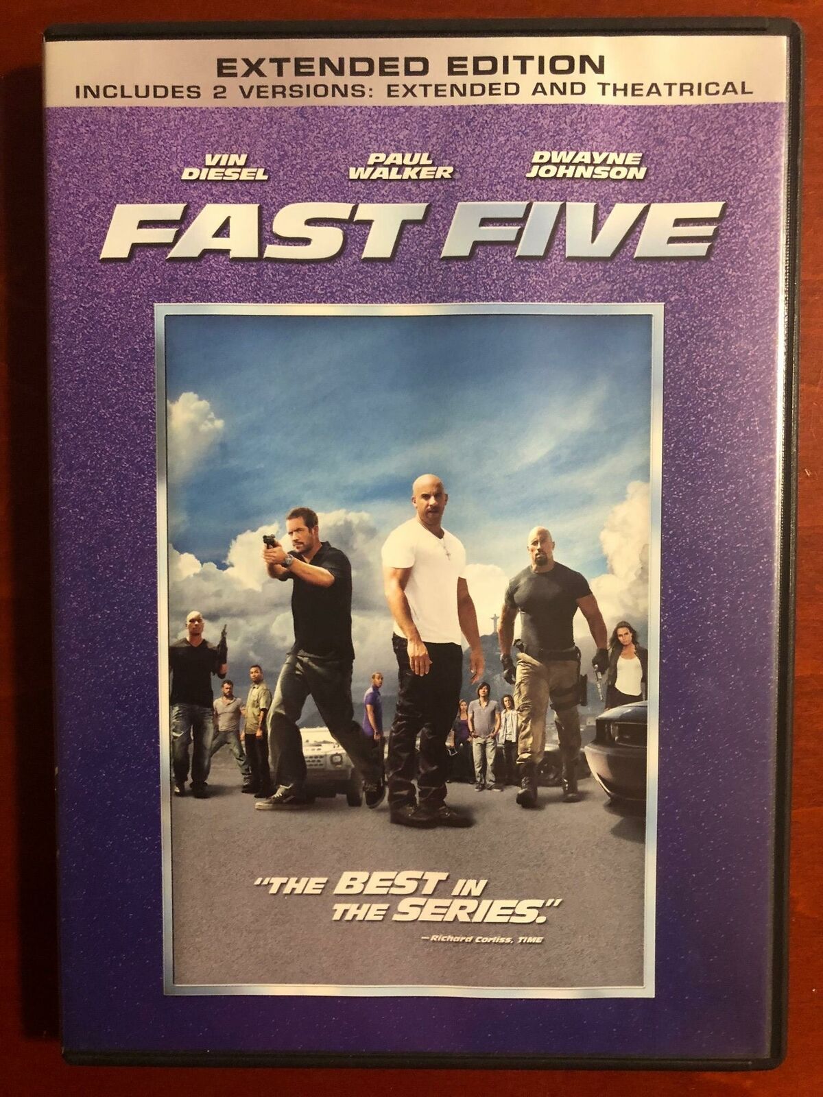 Fast Five (DVD, 2011, extended version, Unrated) - L03