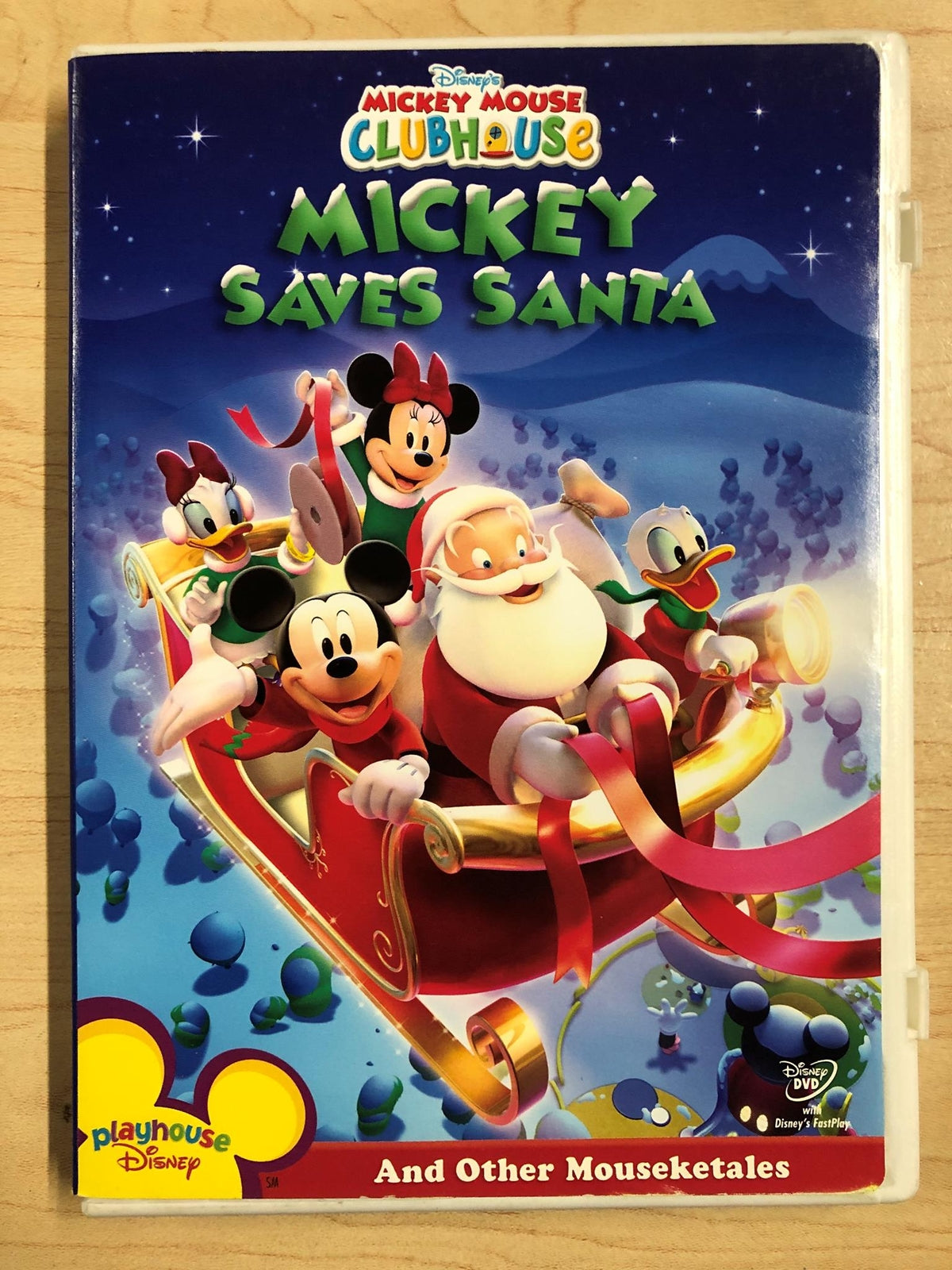 Mickey Mouse Clubhouse - Mickey Saves Santa (DVD, Disney, 2006) - L01