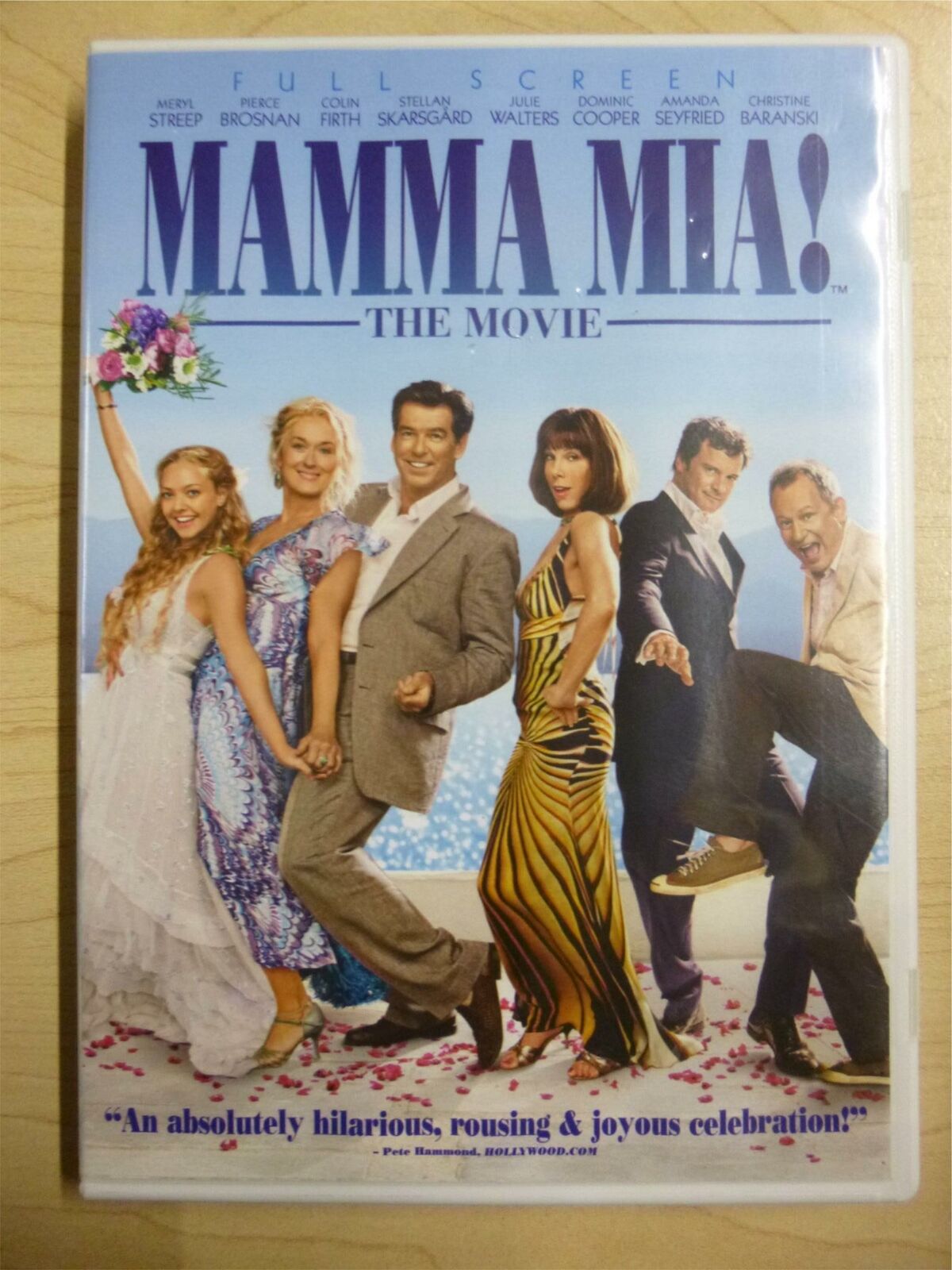 Mamma Mia (DVD, 2008, Full Frame) - K9