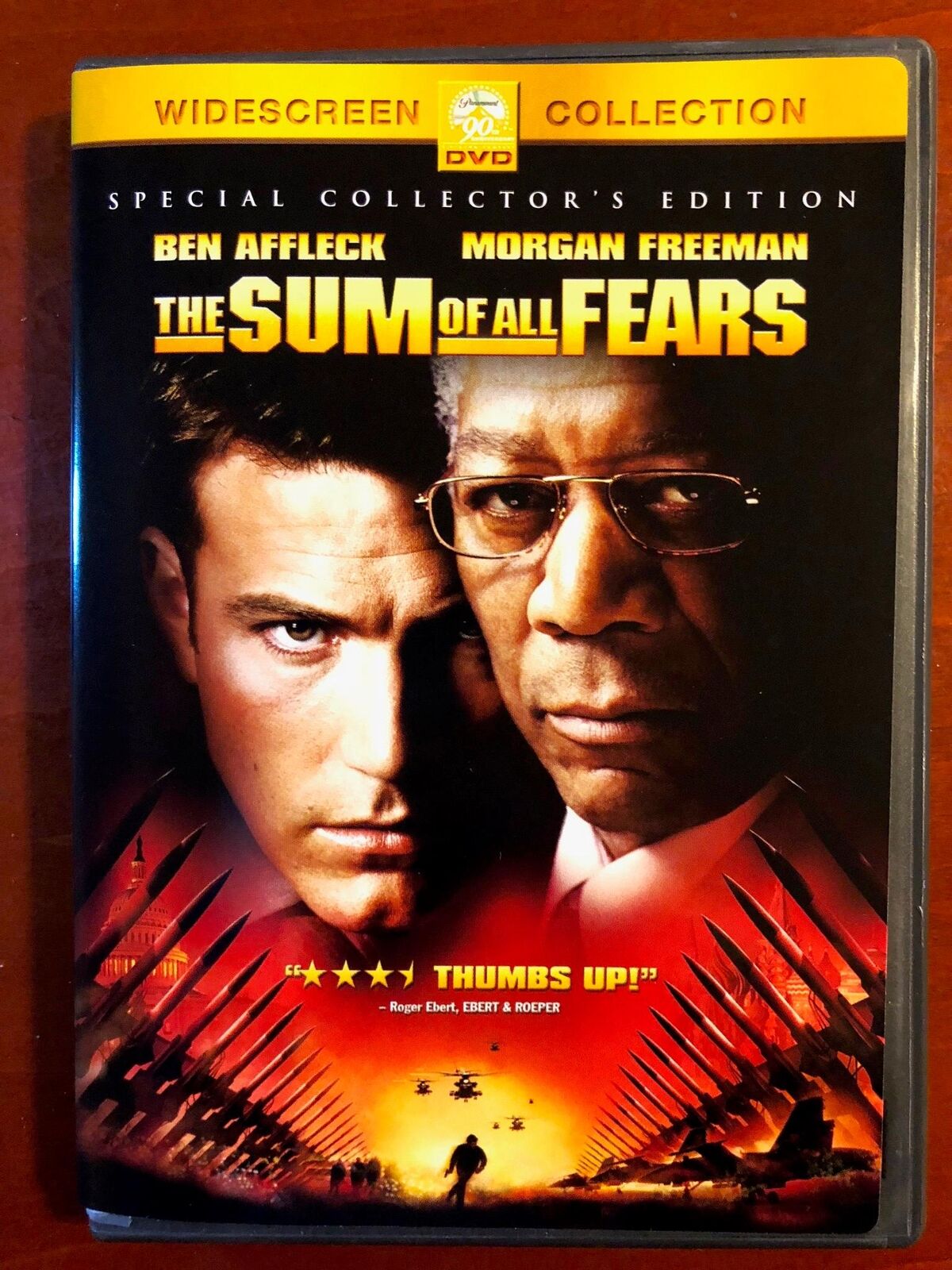 The Sum of All Fears (DVD, 2002, widescreen) - L05