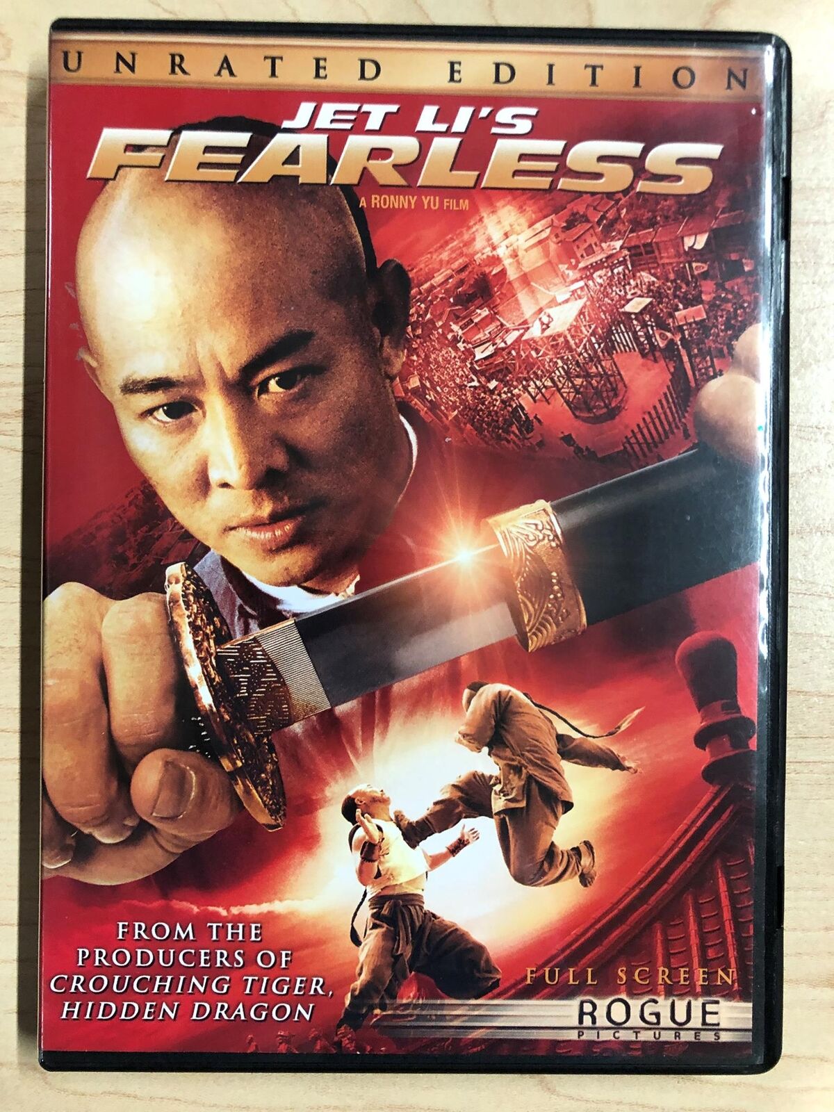 Fearless (DVD, 2006, unrated, Full Frame) - L04