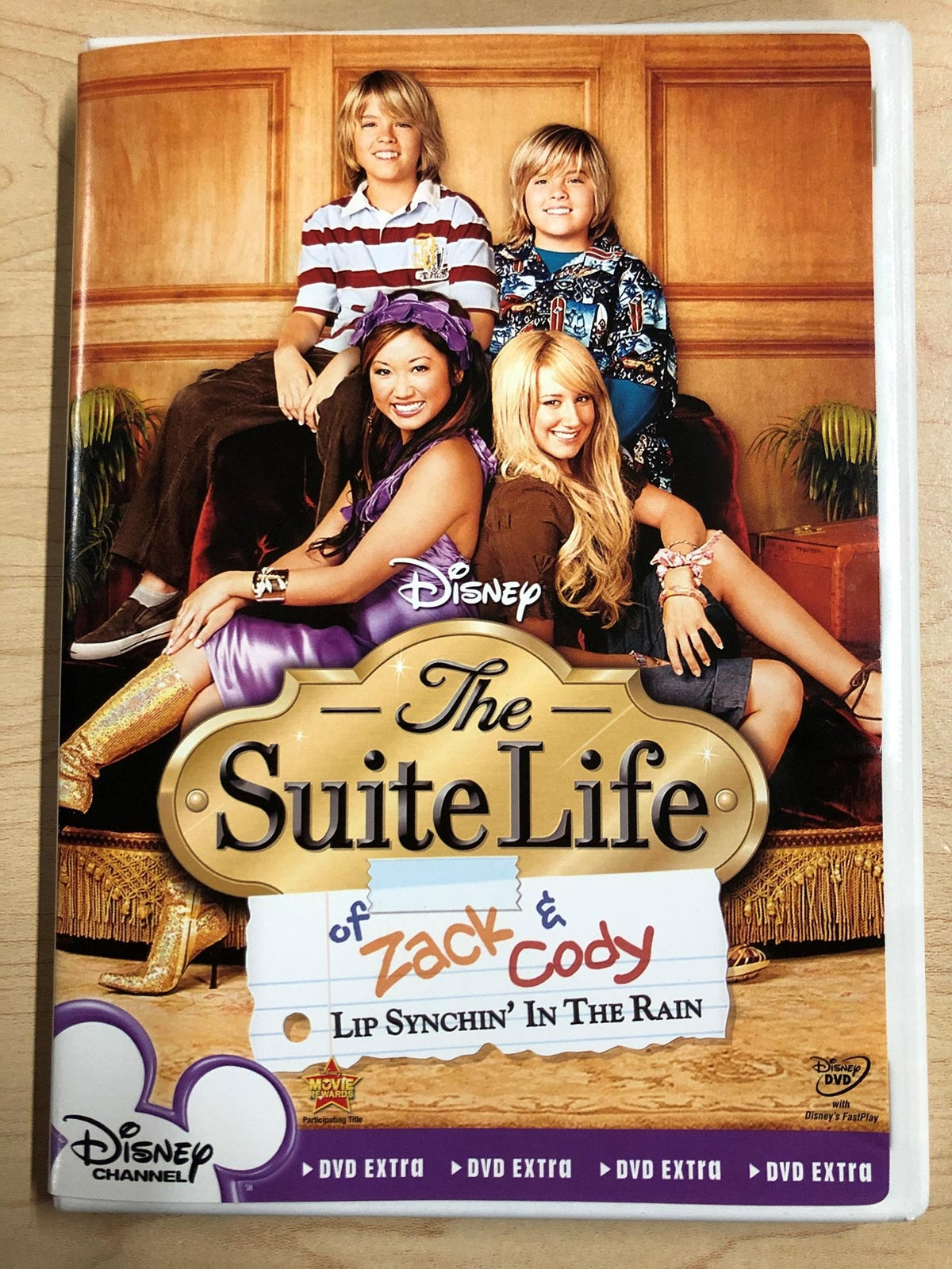 The Suite Life of Zack and Cody Lip Synchin in the Rain (DVD, Disney) - K9