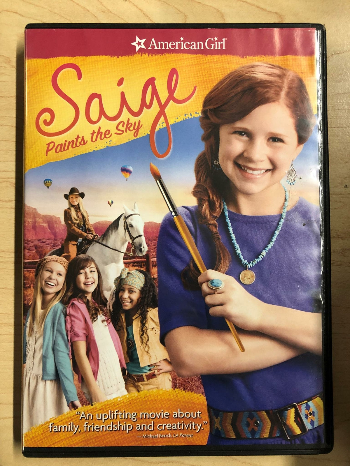 American Girl - Saige Paints the Sky (DVD, 2013) - L02