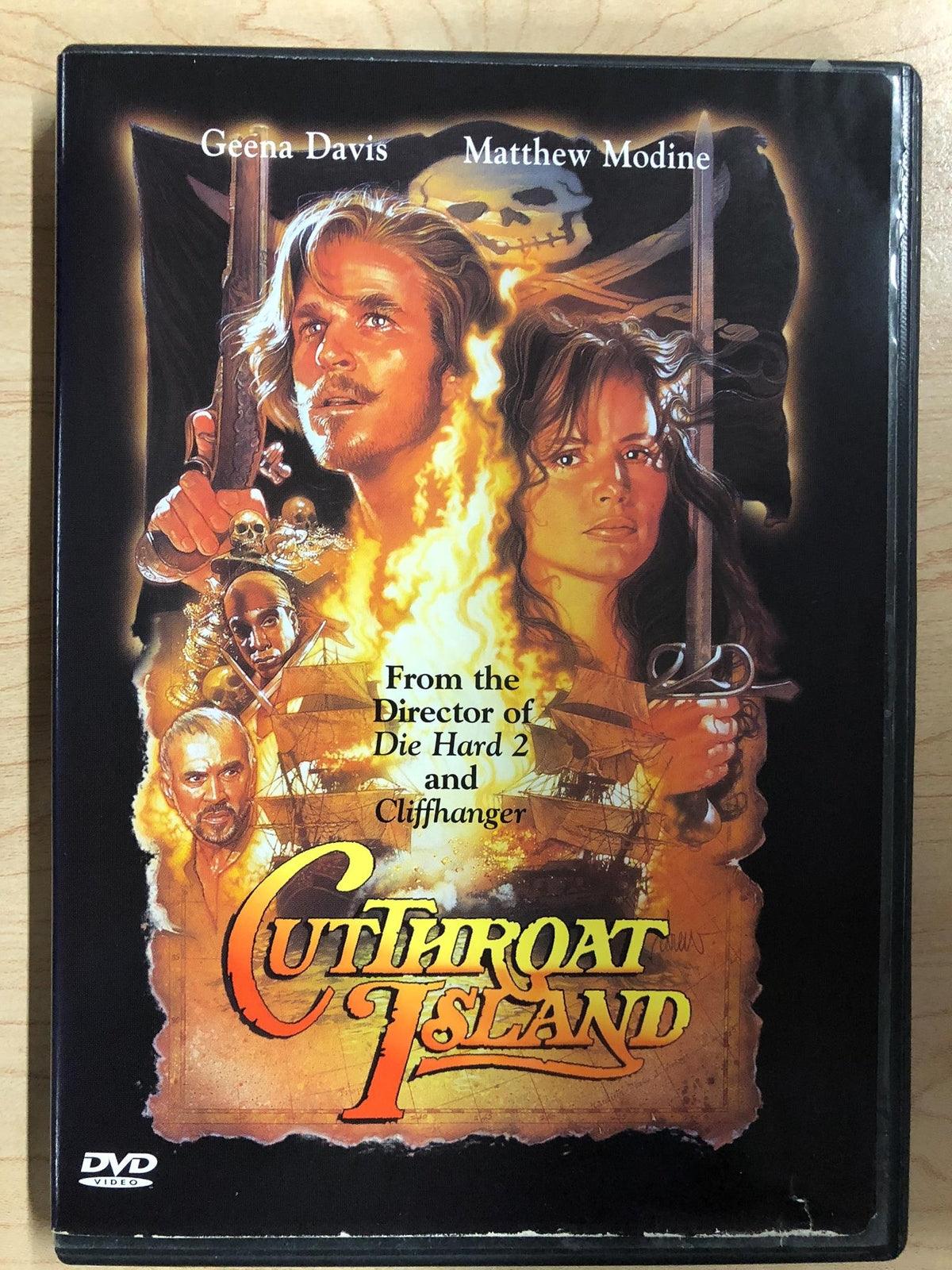 Cutthroat Island (DVD, 1995) - K8