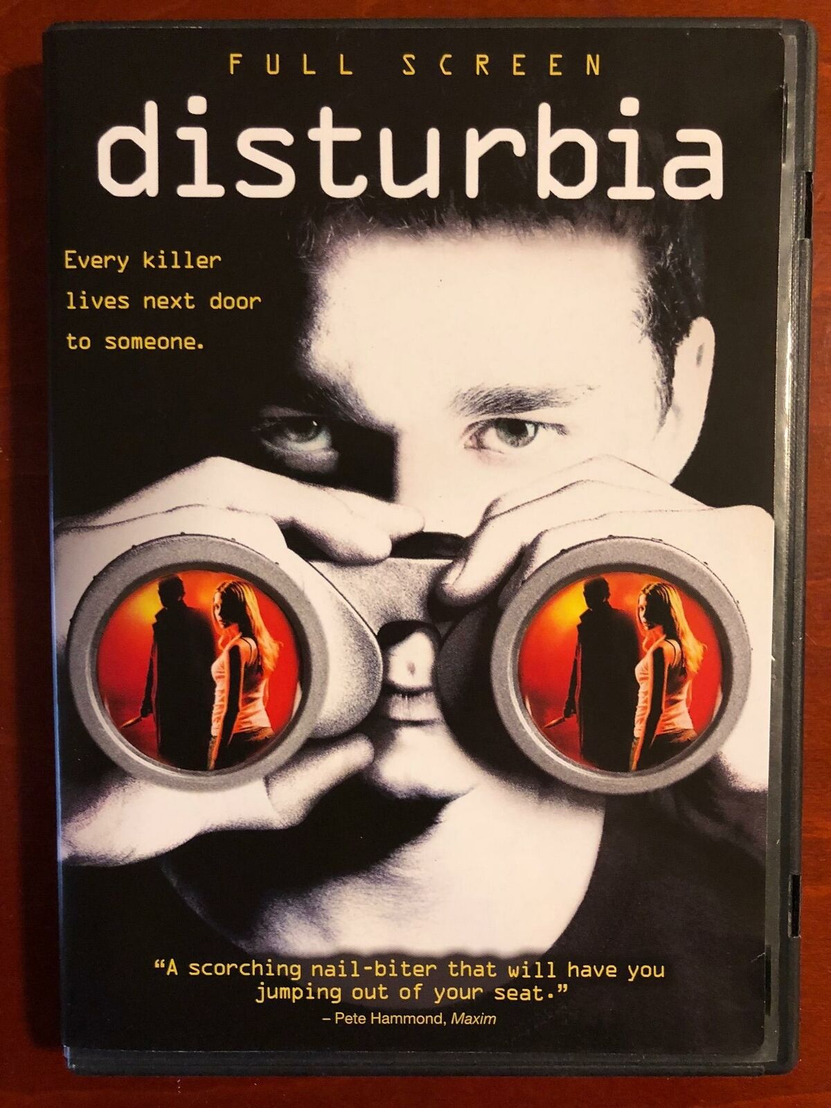 Disturbia (DVD, 2007, Full Frame) - K7