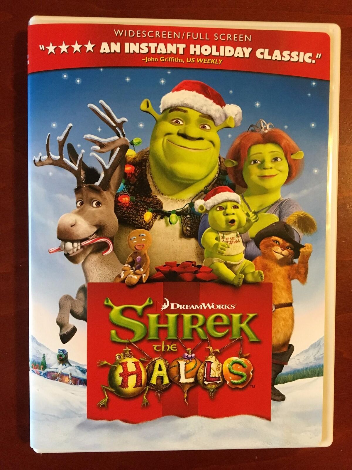 Shrek The Halls (DVD, 2007, Christmas) - L04