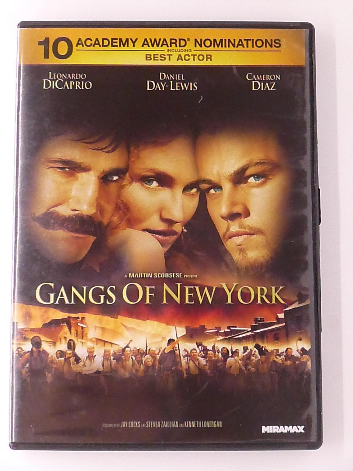 Gangs of New York (DVD, 2002) - K6