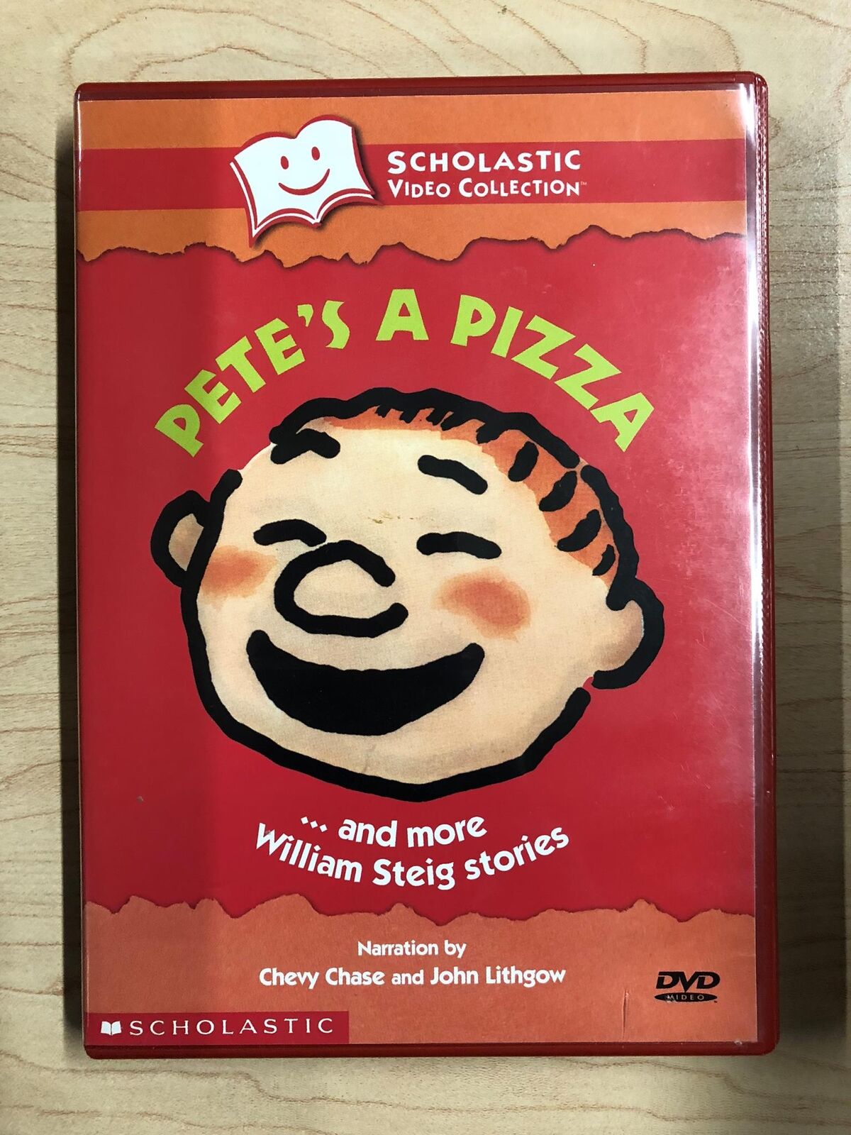 Pete's A Pizza (DVD, Sholastic, 1998) - L03