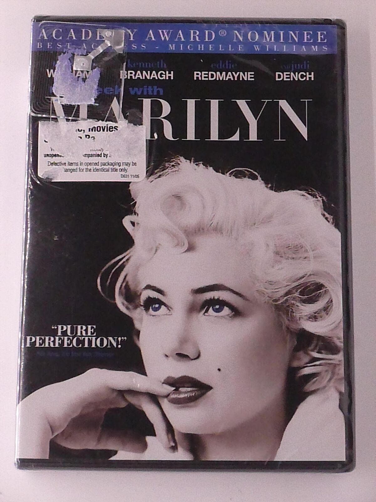 My Week with Marilyn (DVD, 2011) - NEW26