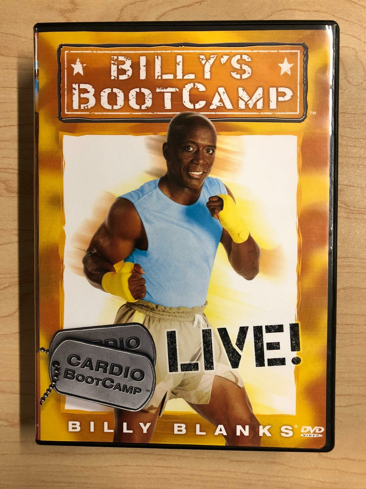 Billy Blanks - Billys Boot Camp - Cardio Boot Camp Live (DVD, 2004) - L02