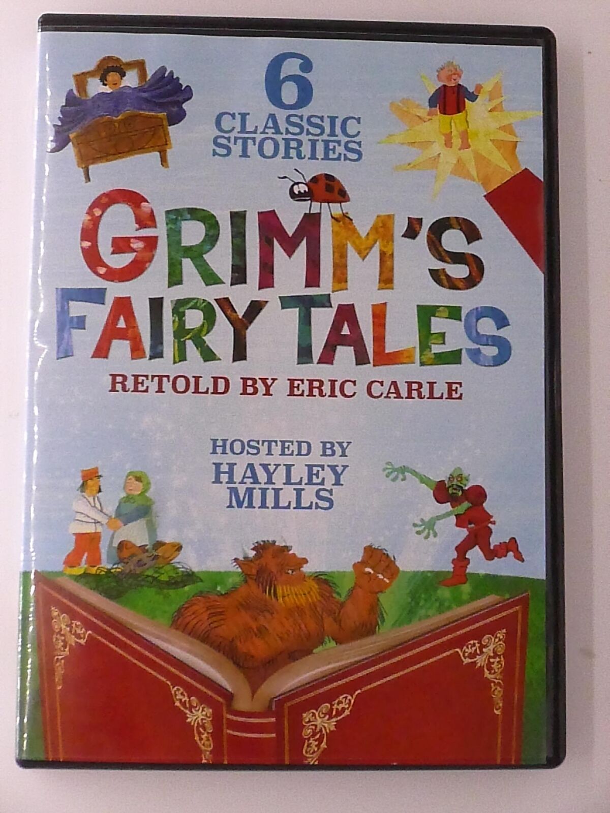 Grimms Fairy Tales - Hosted by Hayley Mills (DVD, 6 classic stories) - J1231