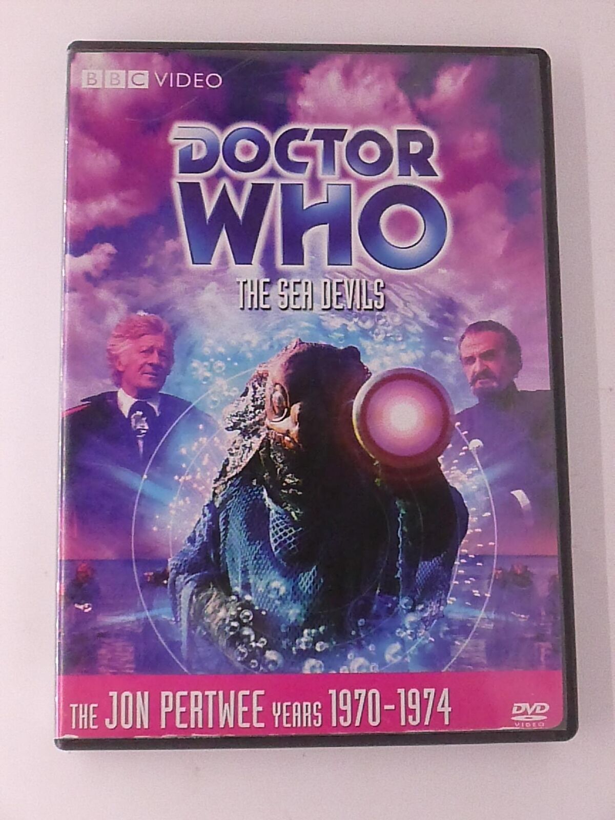 Doctor Who - the Sea Devils (DVD, Jon Pertwee, BBC, 1972) - K7