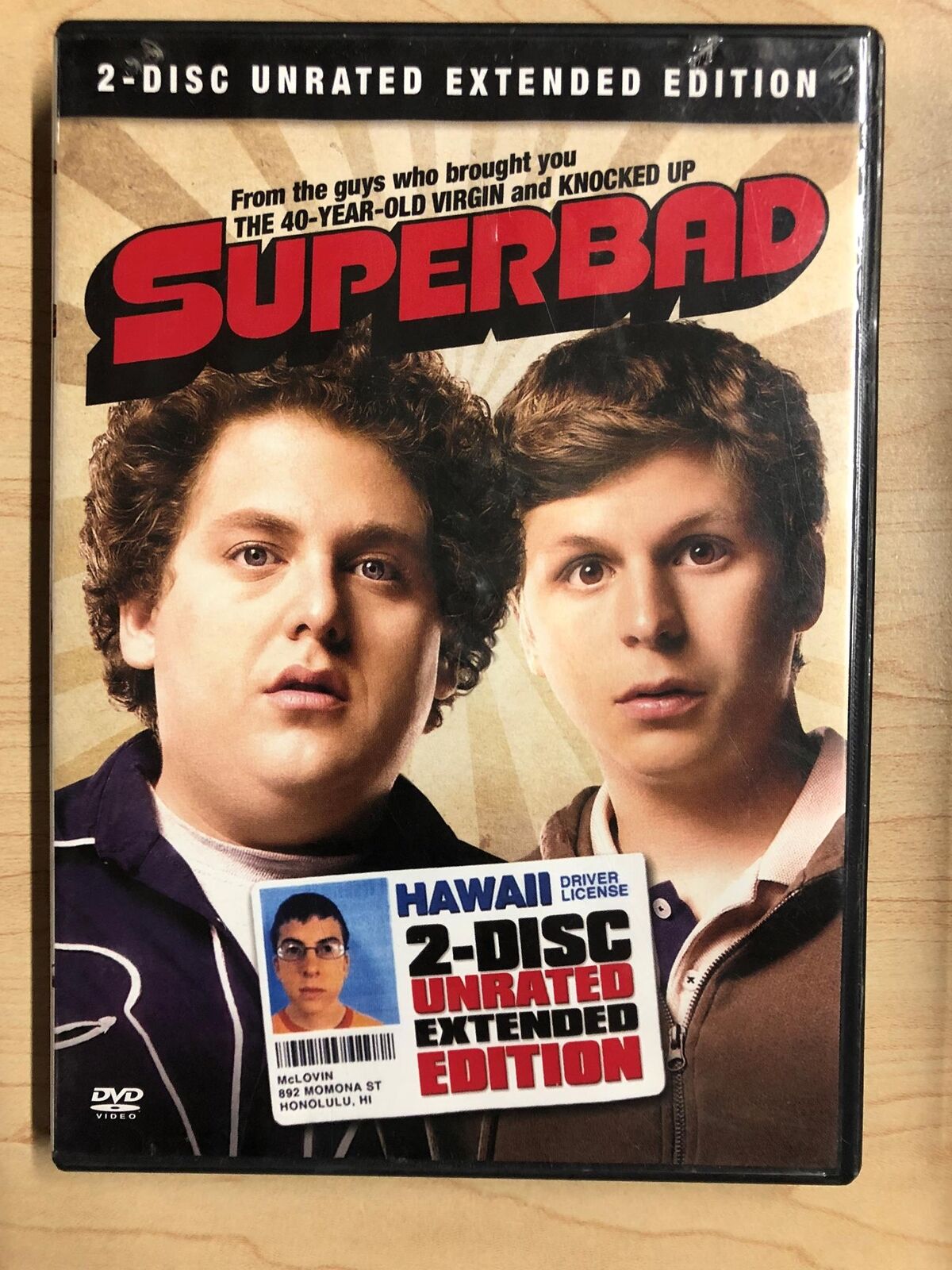 Superbad (DVD, unrated extended edition, 2007) - L04