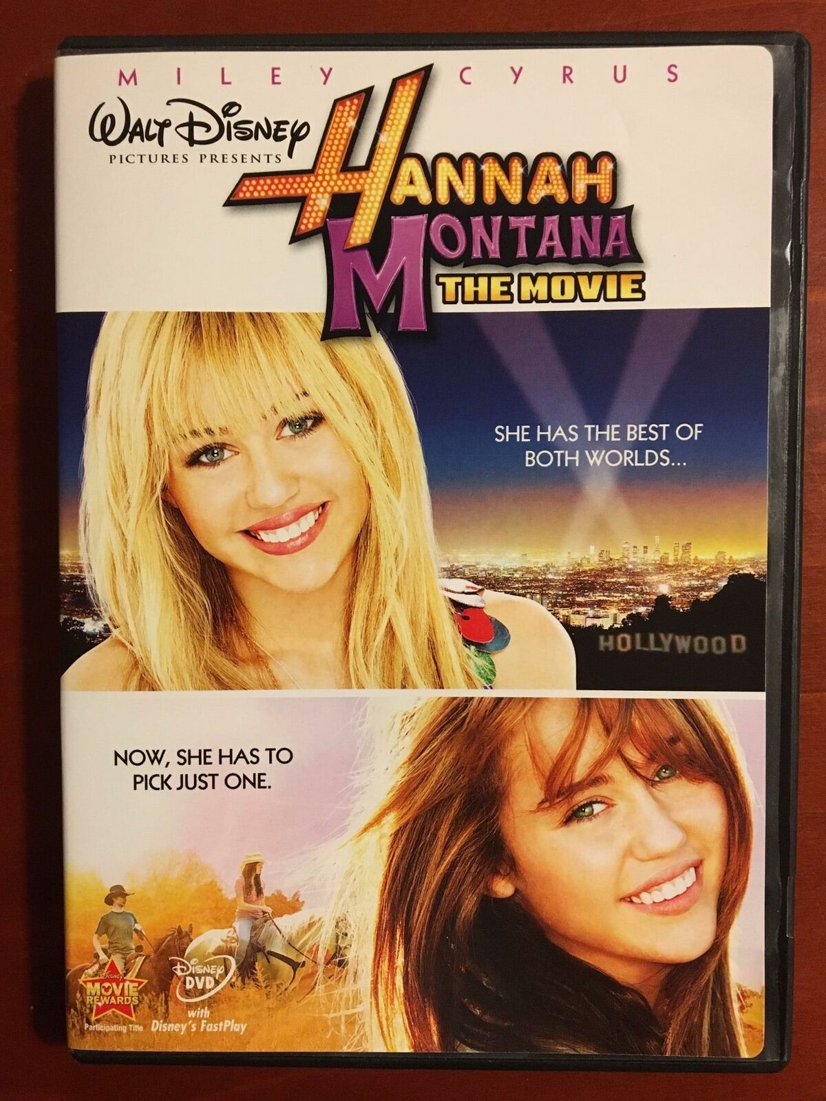 Hannah Montana The Movie (DVD, 2009, Disney) - L04