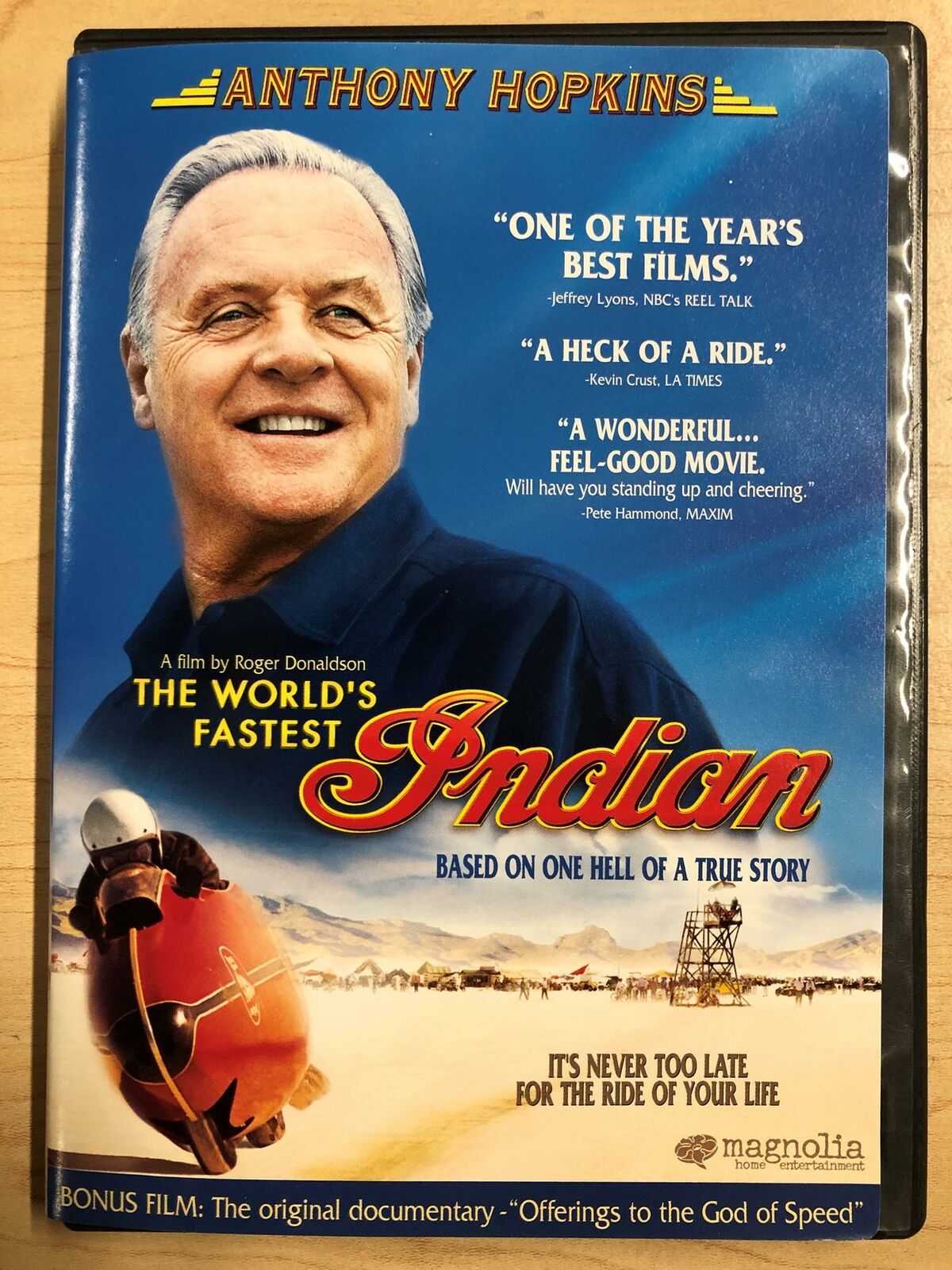 The Worlds Fastest Indian (DVD, 2005) - K7