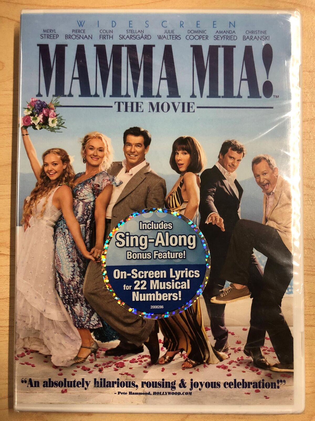 Mamma Mia (DVD, 2008, Widescreen) - NEW26