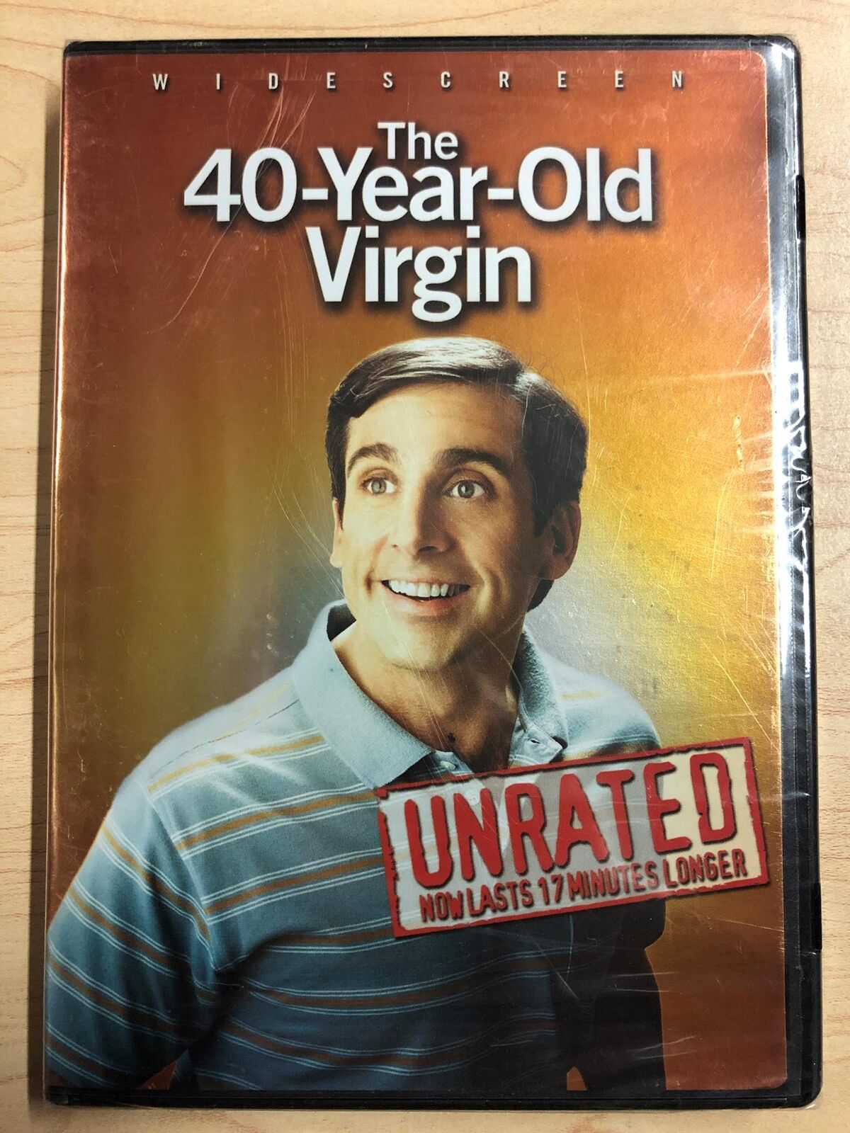 The 40-Year-Old Virgin (DVD, 2005, Widescreen, Unrated) - NEW24