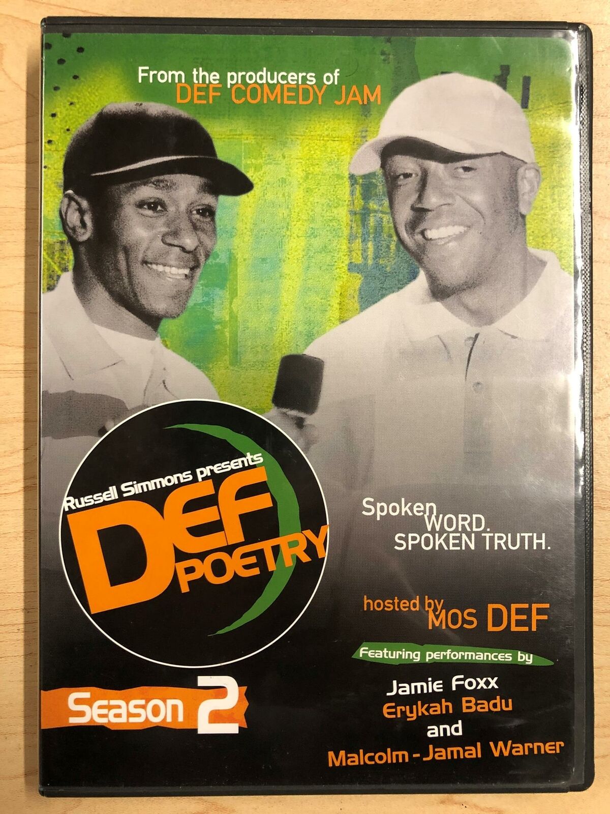 Russell Simmons Presents Def Poetry Season 2 - Jamie Foxx (DVD, 2005) - K9