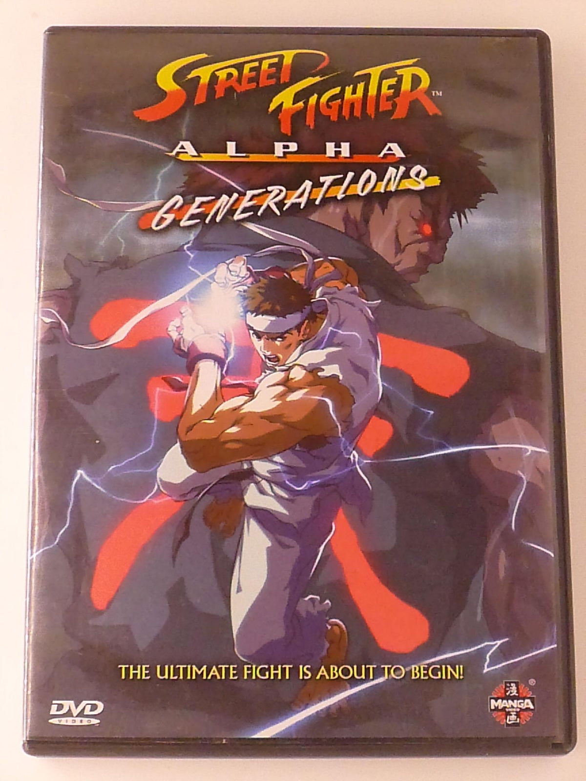 Street Fighter Alpha Generations (DVD, 2005) - K8